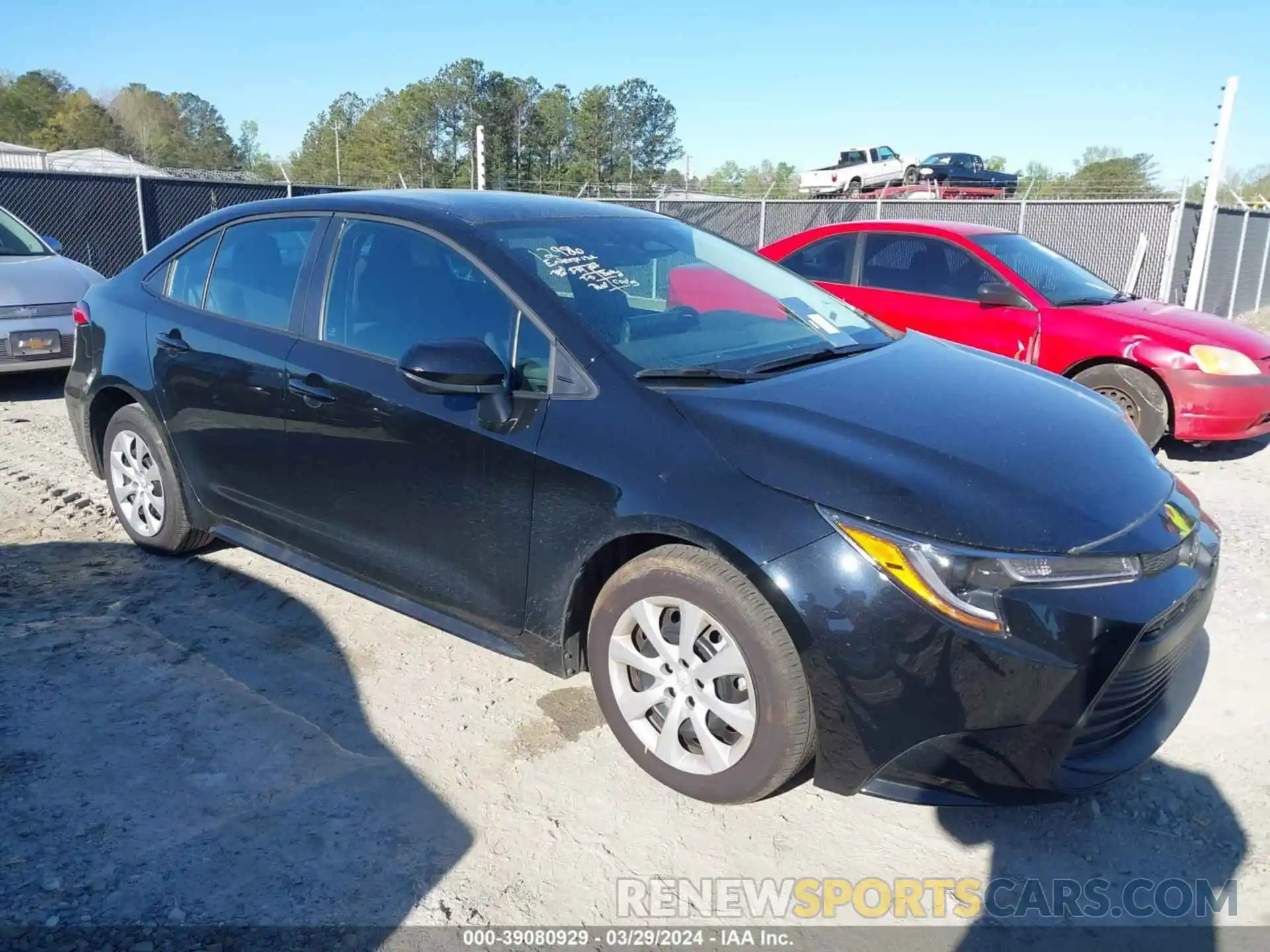 1 Photograph of a damaged car 5YFB4MDE9PP055363 TOYOTA COROLLA 2023