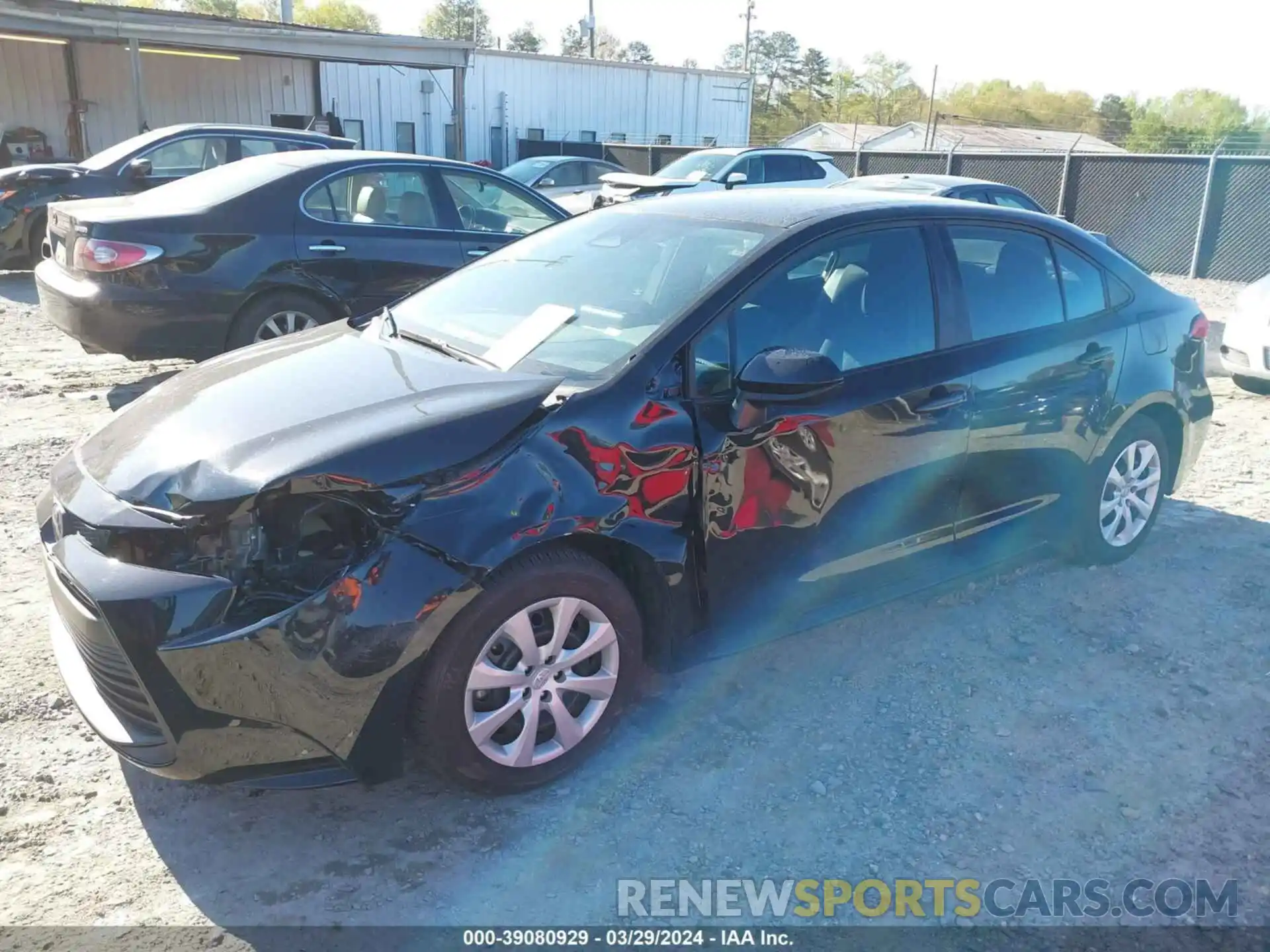 2 Photograph of a damaged car 5YFB4MDE9PP055363 TOYOTA COROLLA 2023