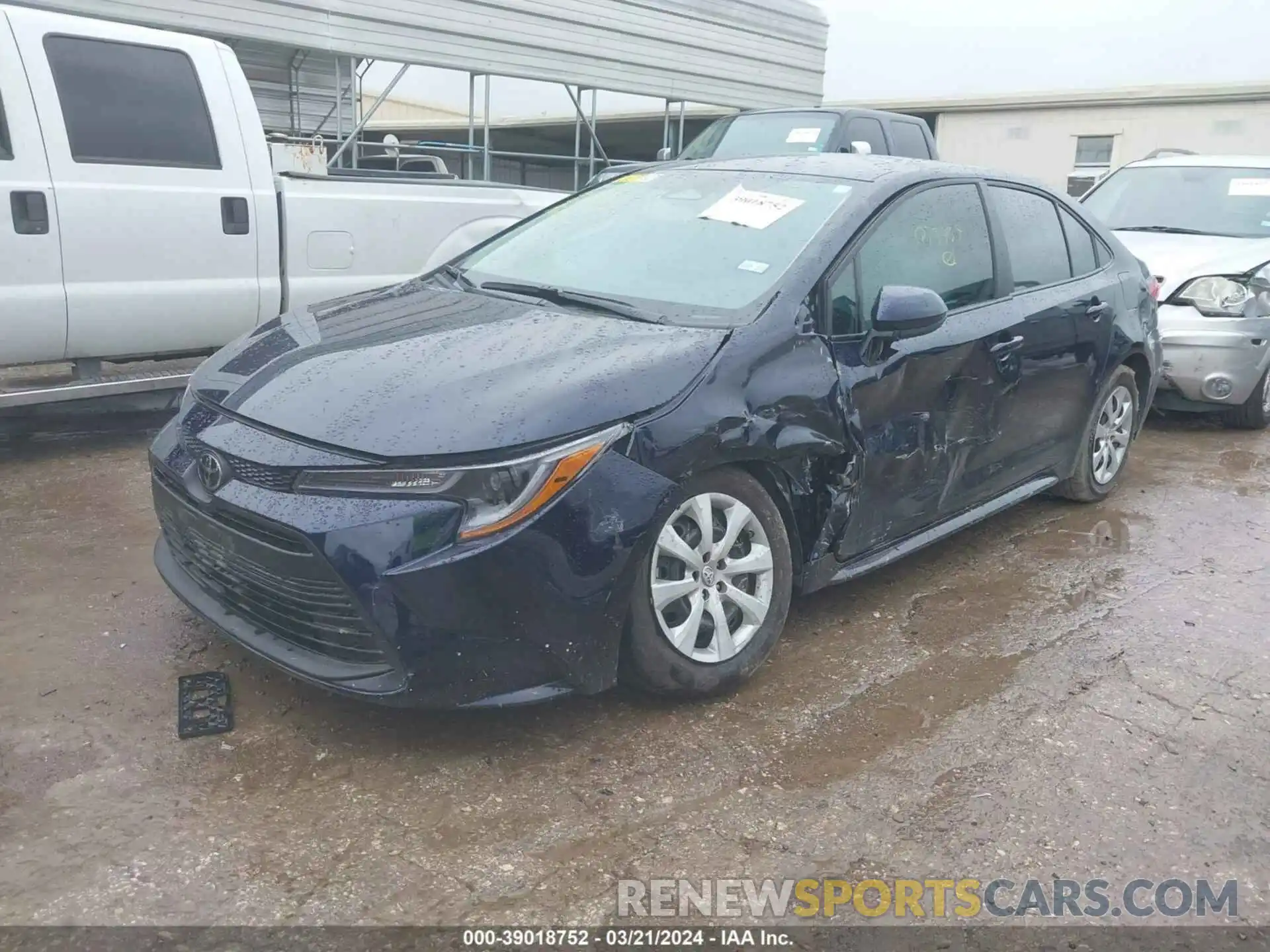 2 Photograph of a damaged car 5YFB4MDE9PP073989 TOYOTA COROLLA 2023