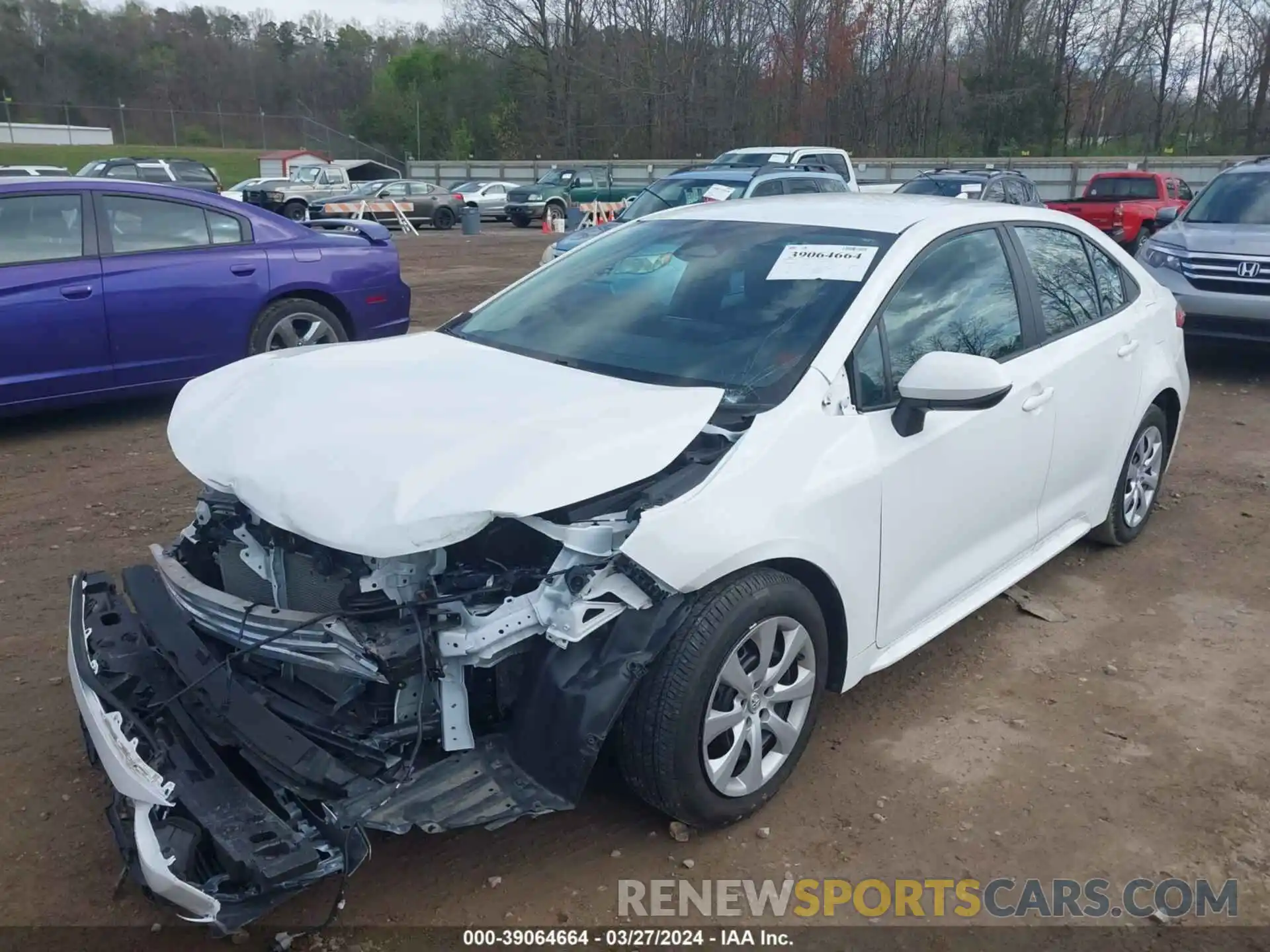 2 Photograph of a damaged car 5YFB4MDEXPP013686 TOYOTA COROLLA 2023