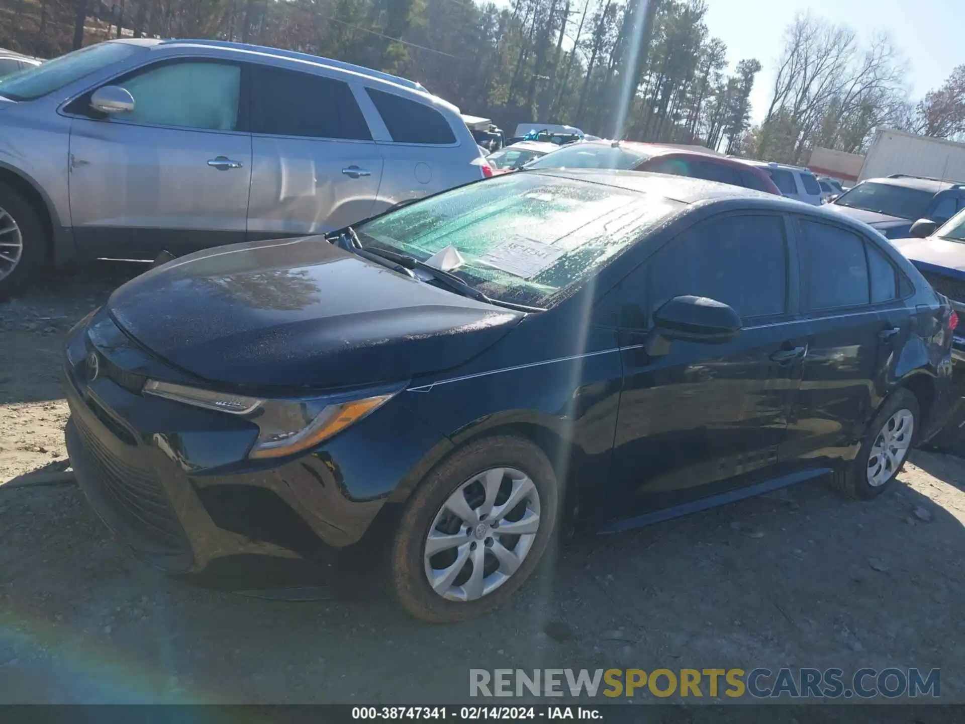 14 Photograph of a damaged car 5YFB4MDEXPP019570 TOYOTA COROLLA 2023