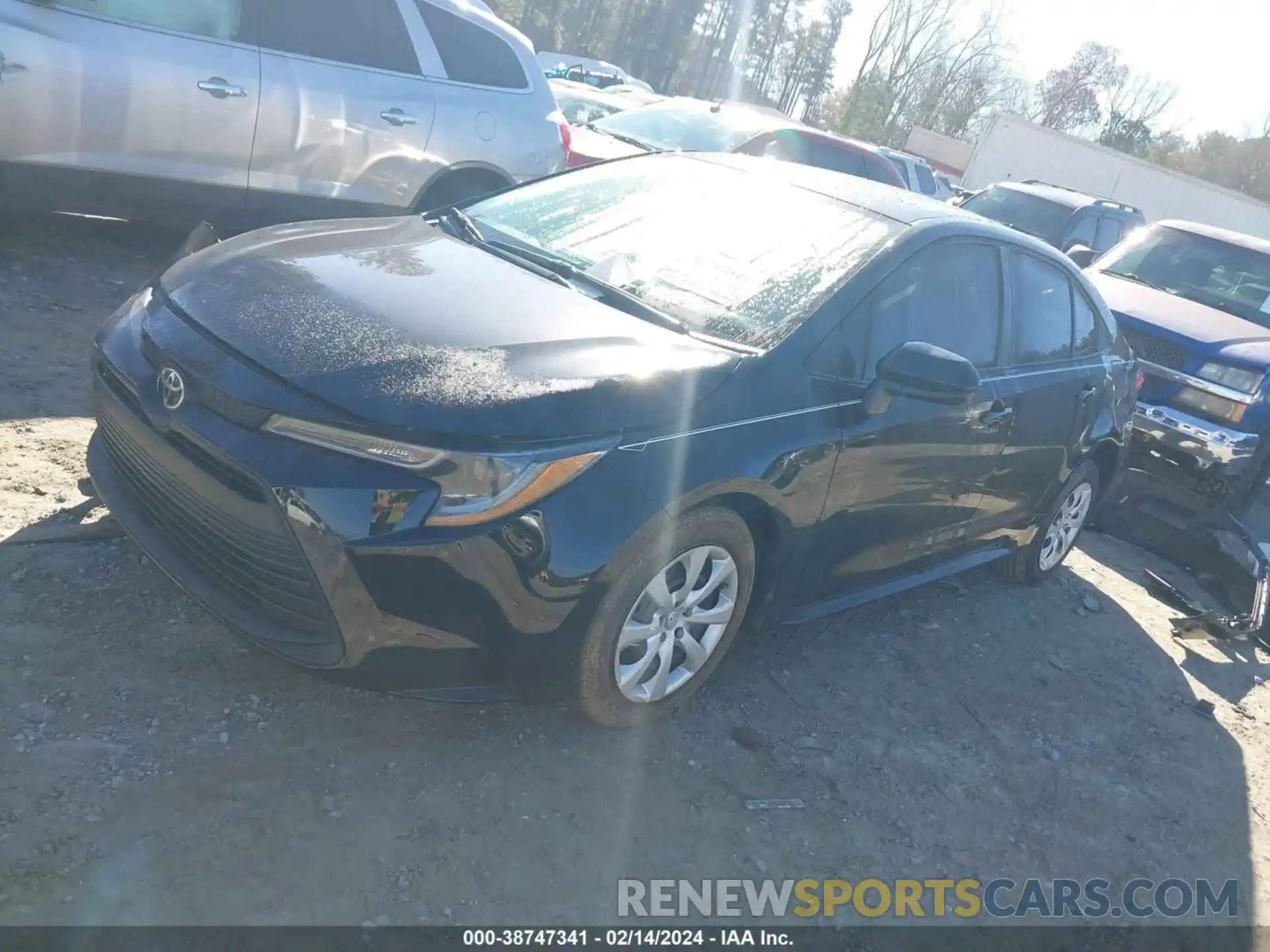 2 Photograph of a damaged car 5YFB4MDEXPP019570 TOYOTA COROLLA 2023