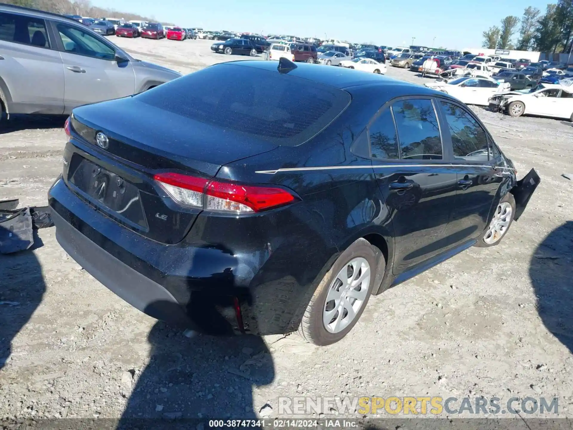 4 Photograph of a damaged car 5YFB4MDEXPP019570 TOYOTA COROLLA 2023