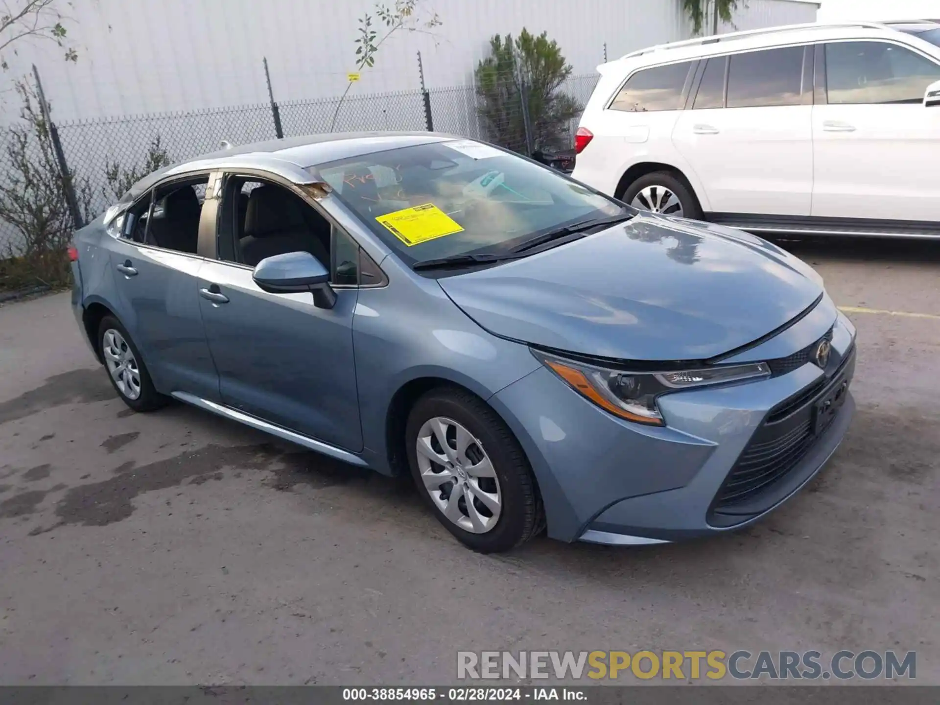 1 Photograph of a damaged car 5YFB4MDEXPP027331 TOYOTA COROLLA 2023