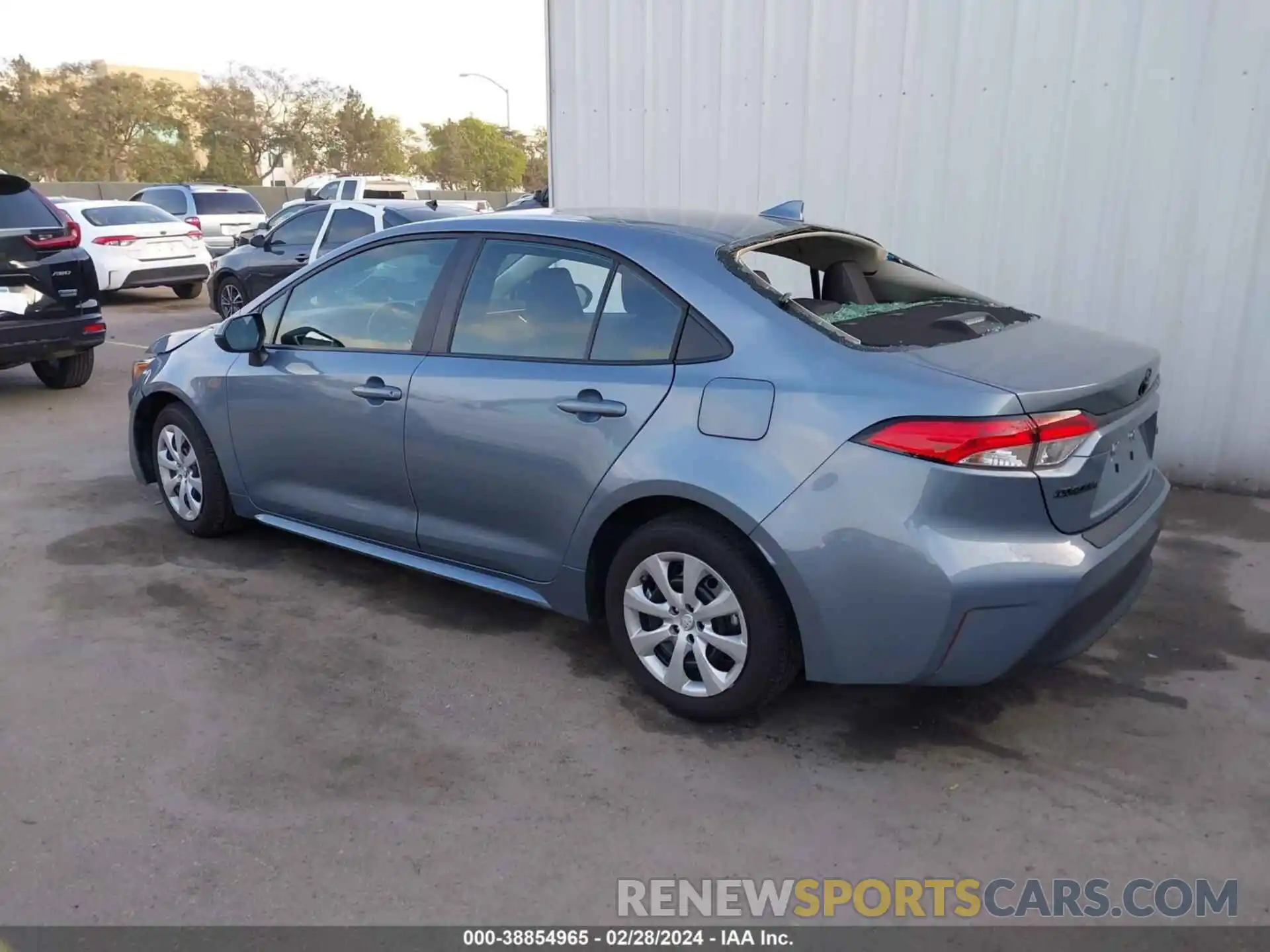 3 Photograph of a damaged car 5YFB4MDEXPP027331 TOYOTA COROLLA 2023