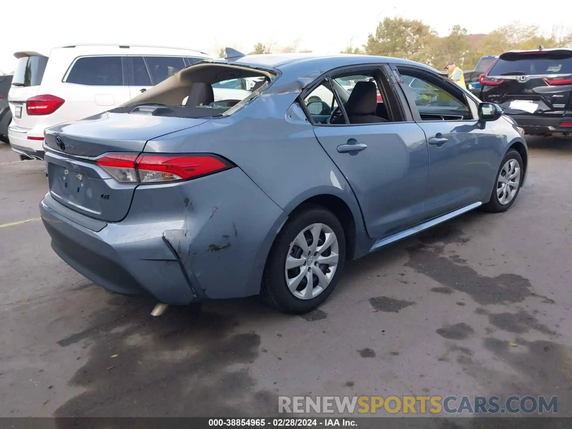 4 Photograph of a damaged car 5YFB4MDEXPP027331 TOYOTA COROLLA 2023