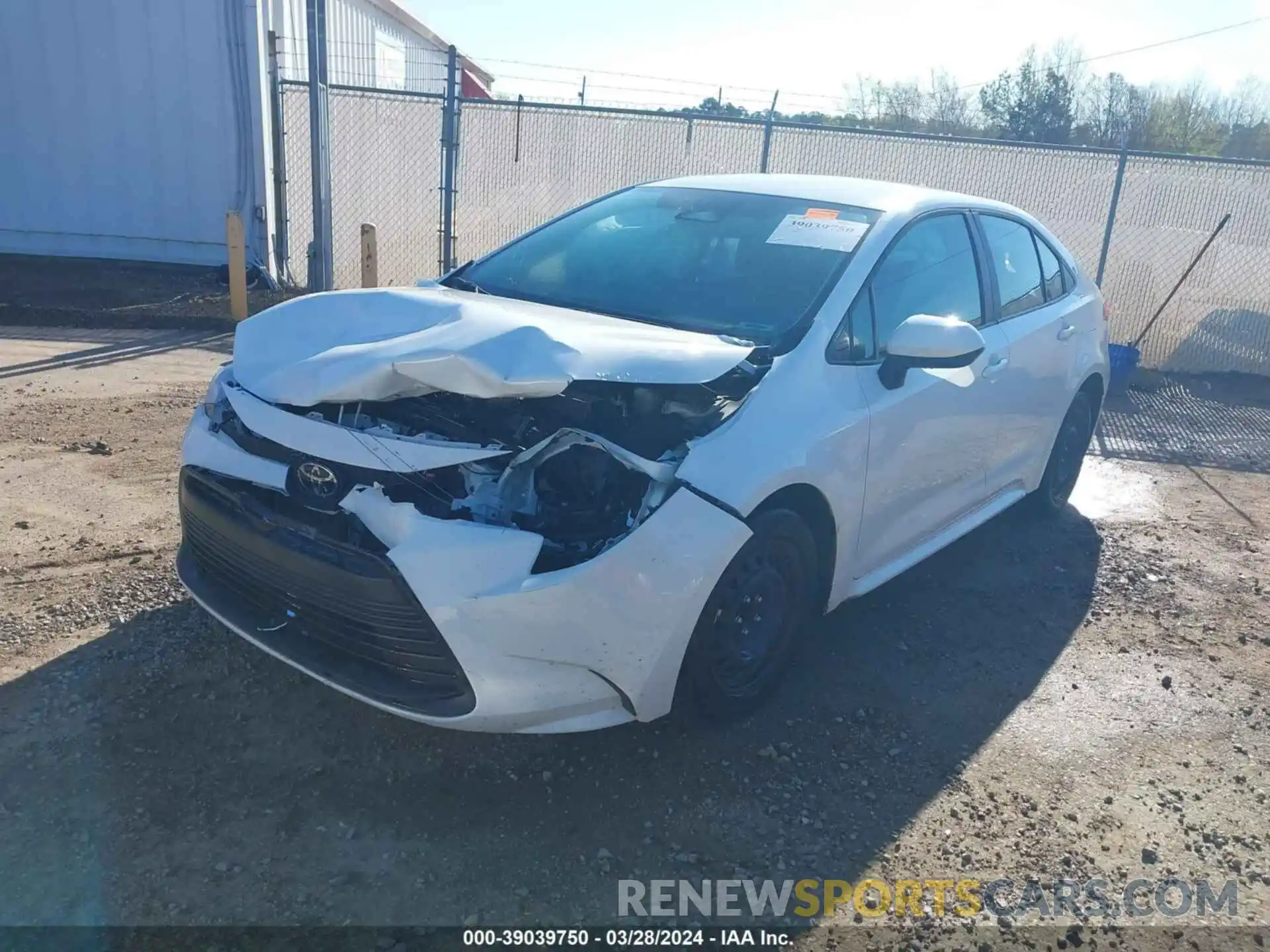 2 Photograph of a damaged car 5YFB4MDEXPP034084 TOYOTA COROLLA 2023