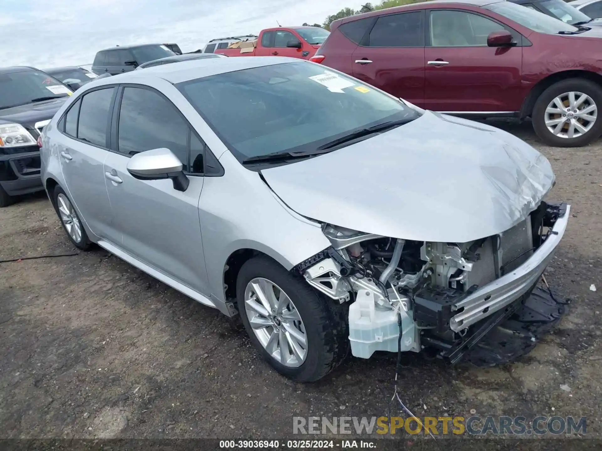 1 Photograph of a damaged car 5YFB4MDEXPP055923 TOYOTA COROLLA 2023