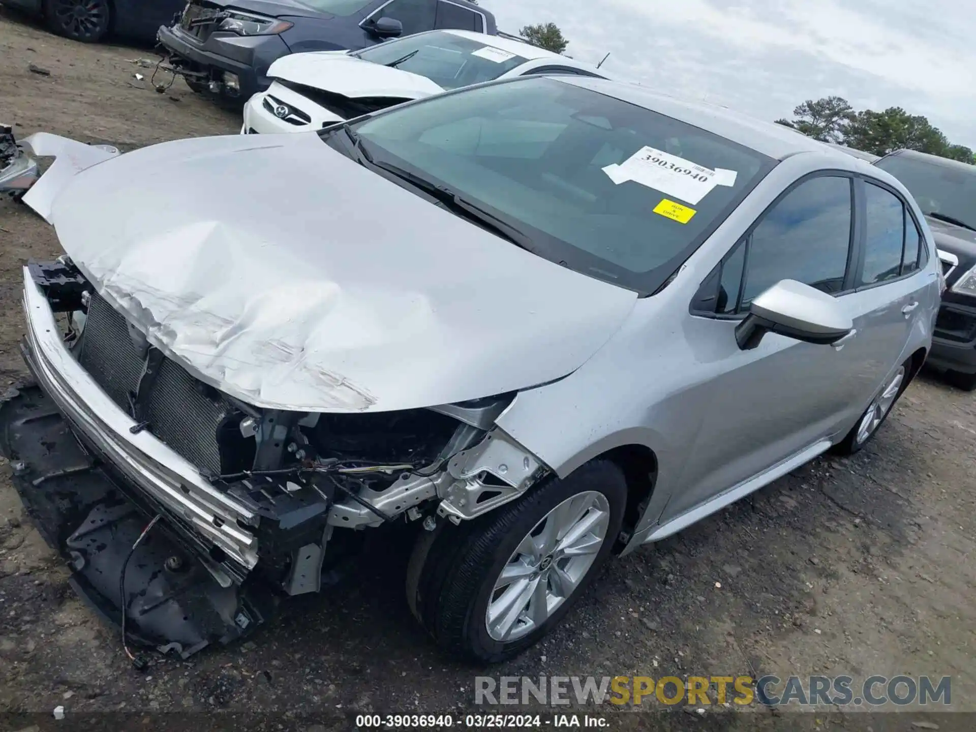 2 Photograph of a damaged car 5YFB4MDEXPP055923 TOYOTA COROLLA 2023