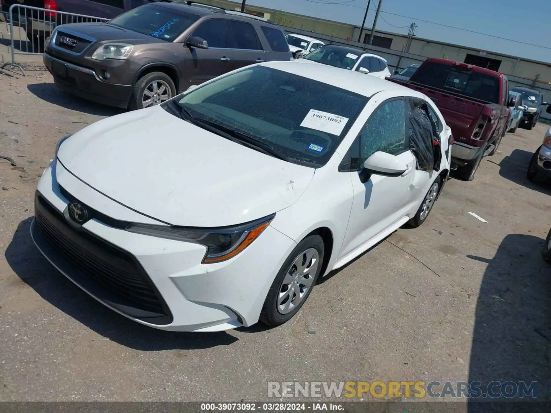 2 Photograph of a damaged car 5YFB4MDEXPP066811 TOYOTA COROLLA 2023