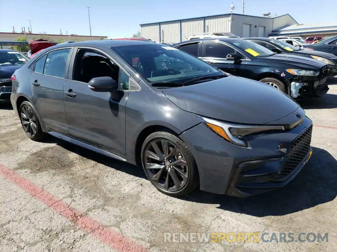 4 Photograph of a damaged car 5YFP4MCEXPP159125 TOYOTA COROLLA 2023