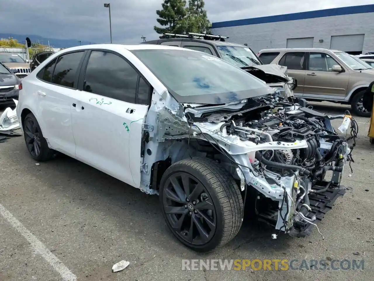 4 Photograph of a damaged car 5YFP4MCEXPP160517 TOYOTA COROLLA 2023