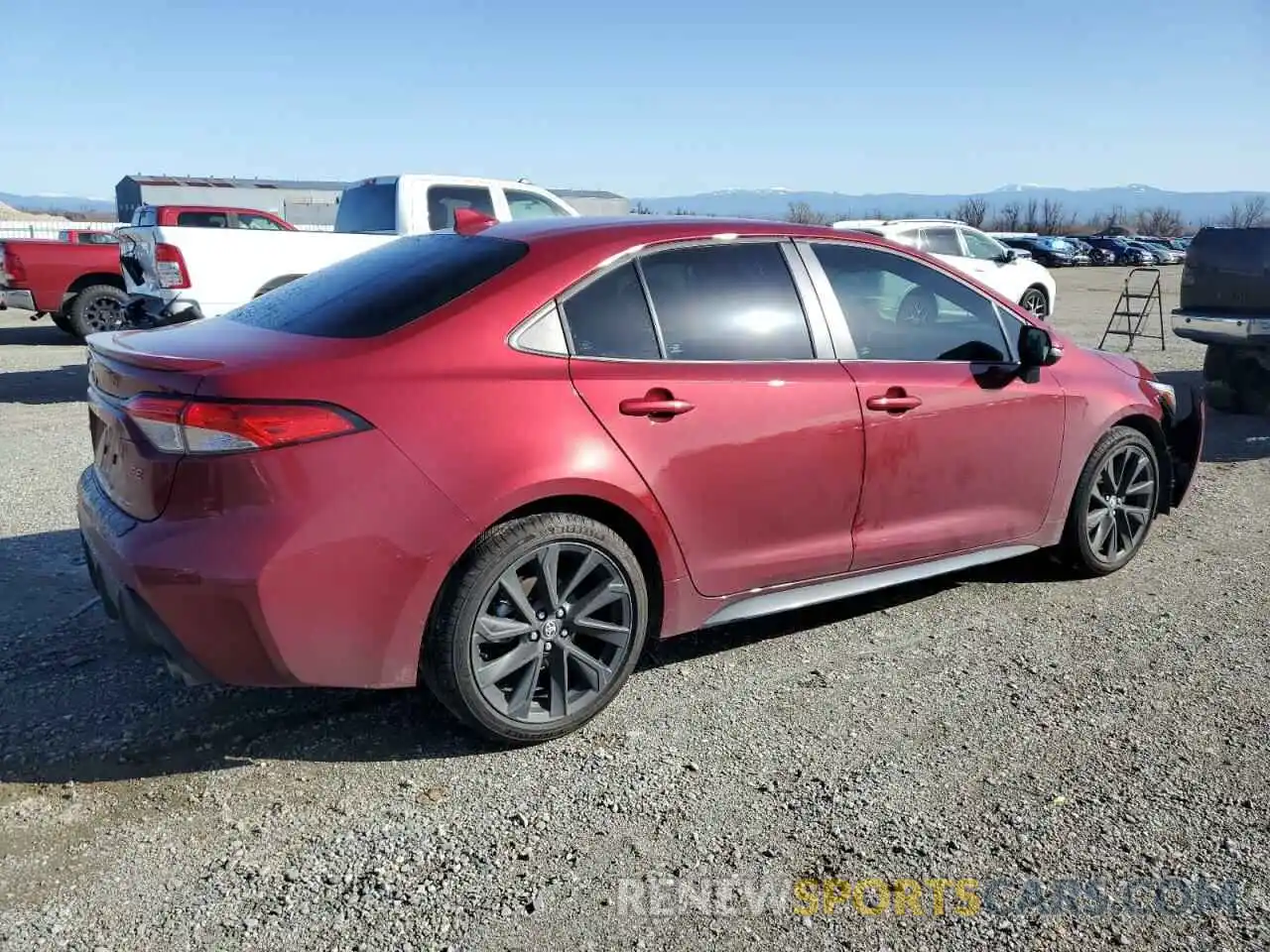 3 Photograph of a damaged car 5YFS4MCE0PP148581 TOYOTA COROLLA 2023