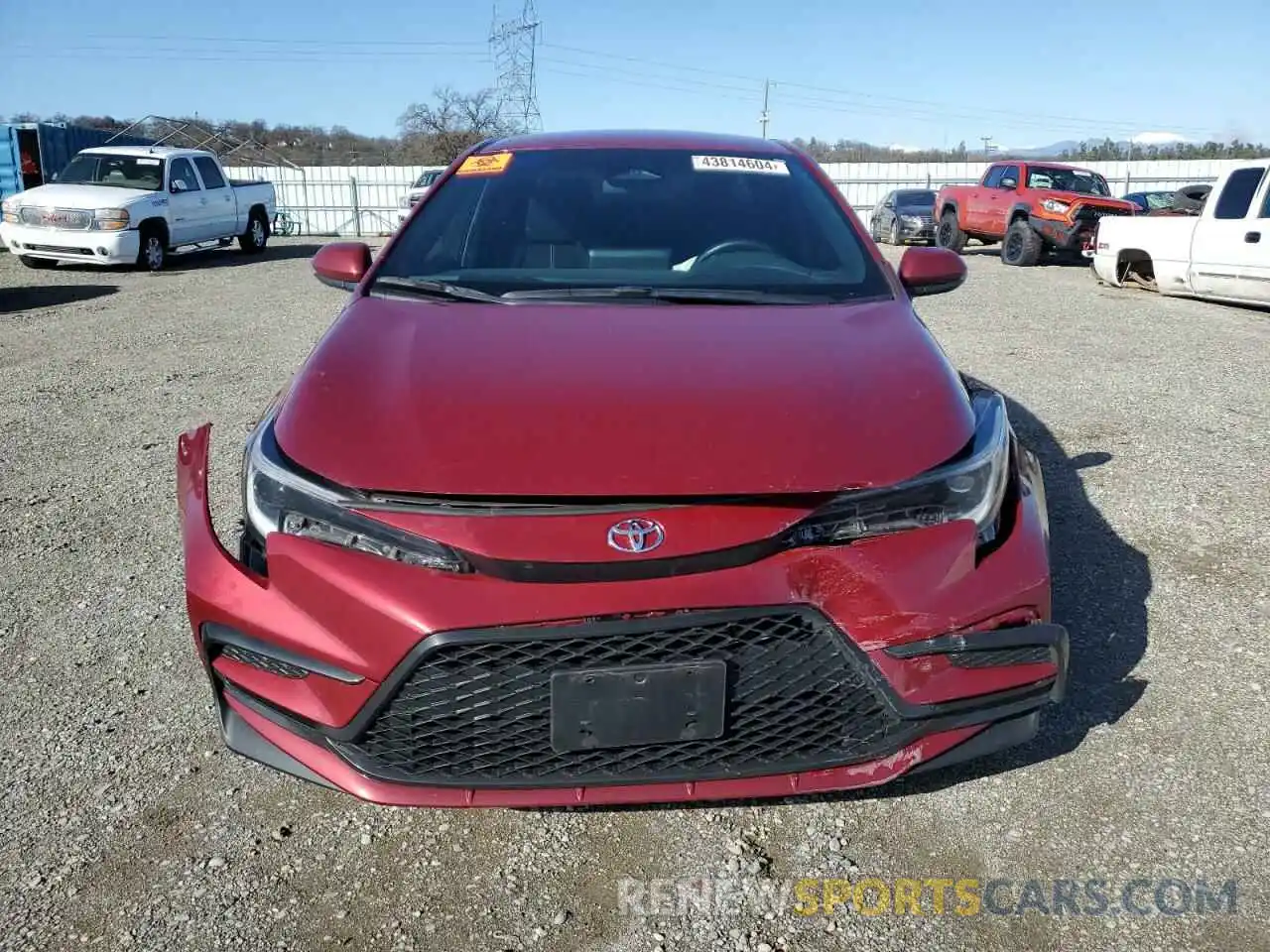 5 Photograph of a damaged car 5YFS4MCE0PP148581 TOYOTA COROLLA 2023