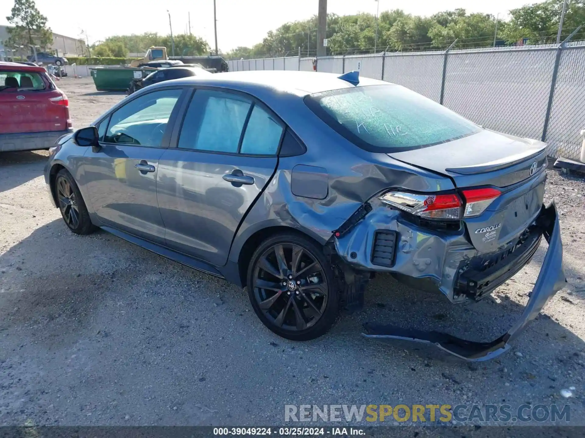 3 Photograph of a damaged car 5YFS4MCE0PP153781 TOYOTA COROLLA 2023