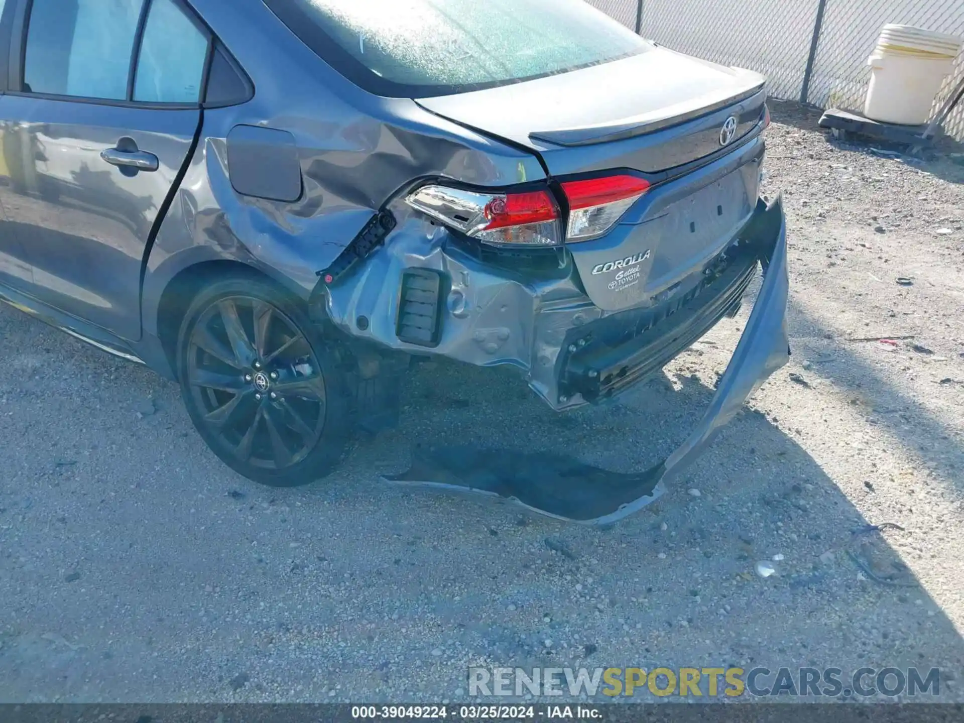 6 Photograph of a damaged car 5YFS4MCE0PP153781 TOYOTA COROLLA 2023