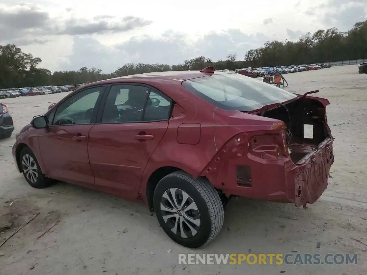 2 Photograph of a damaged car 5YFS4MCE0PP165025 TOYOTA COROLLA 2023