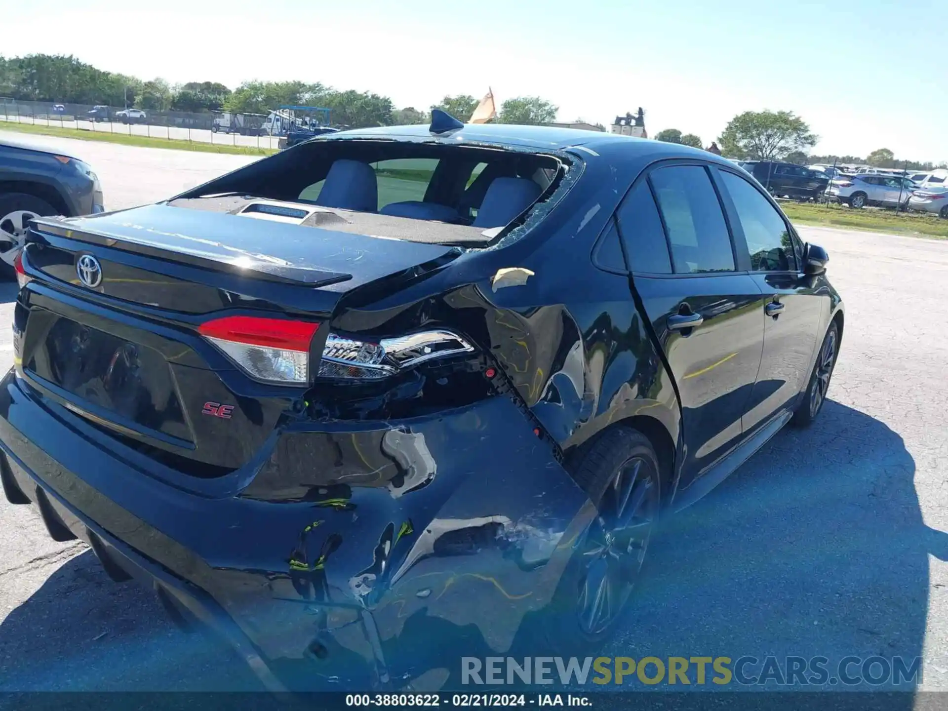 6 Photograph of a damaged car 5YFS4MCE1PP141106 TOYOTA COROLLA 2023