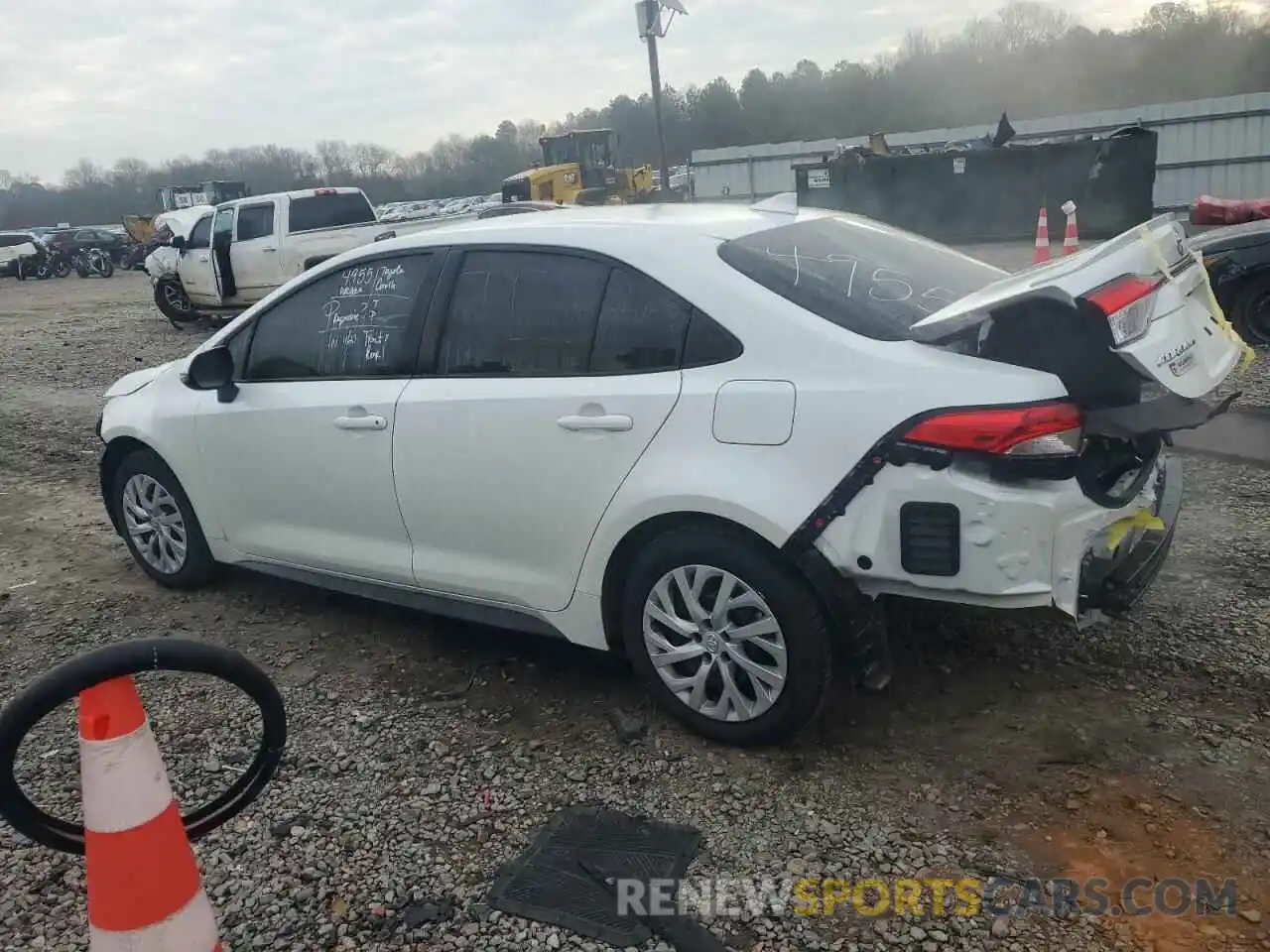 2 Photograph of a damaged car 5YFS4MCE1PP151831 TOYOTA COROLLA 2023