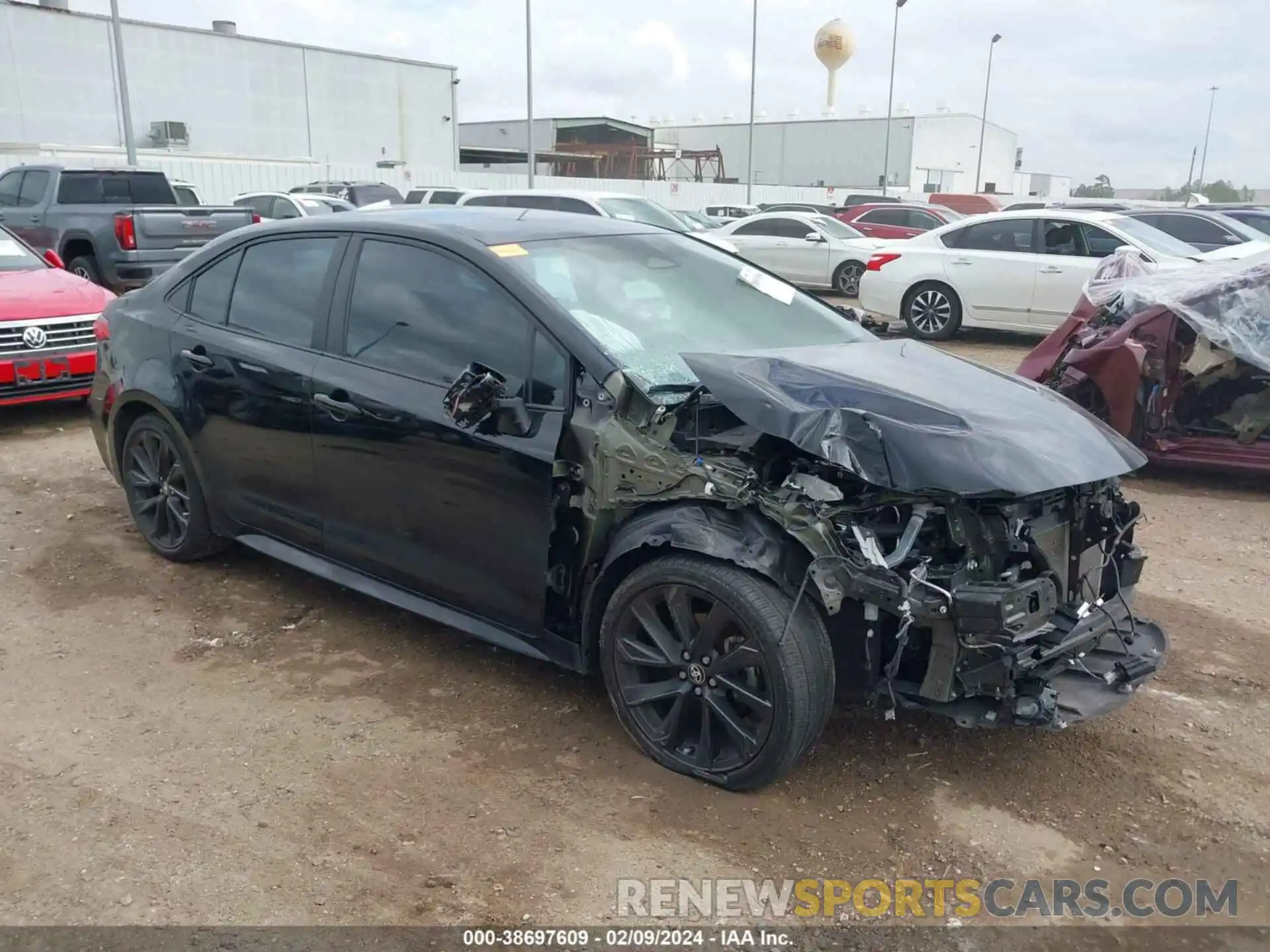 1 Photograph of a damaged car 5YFS4MCE2PP139672 TOYOTA COROLLA 2023