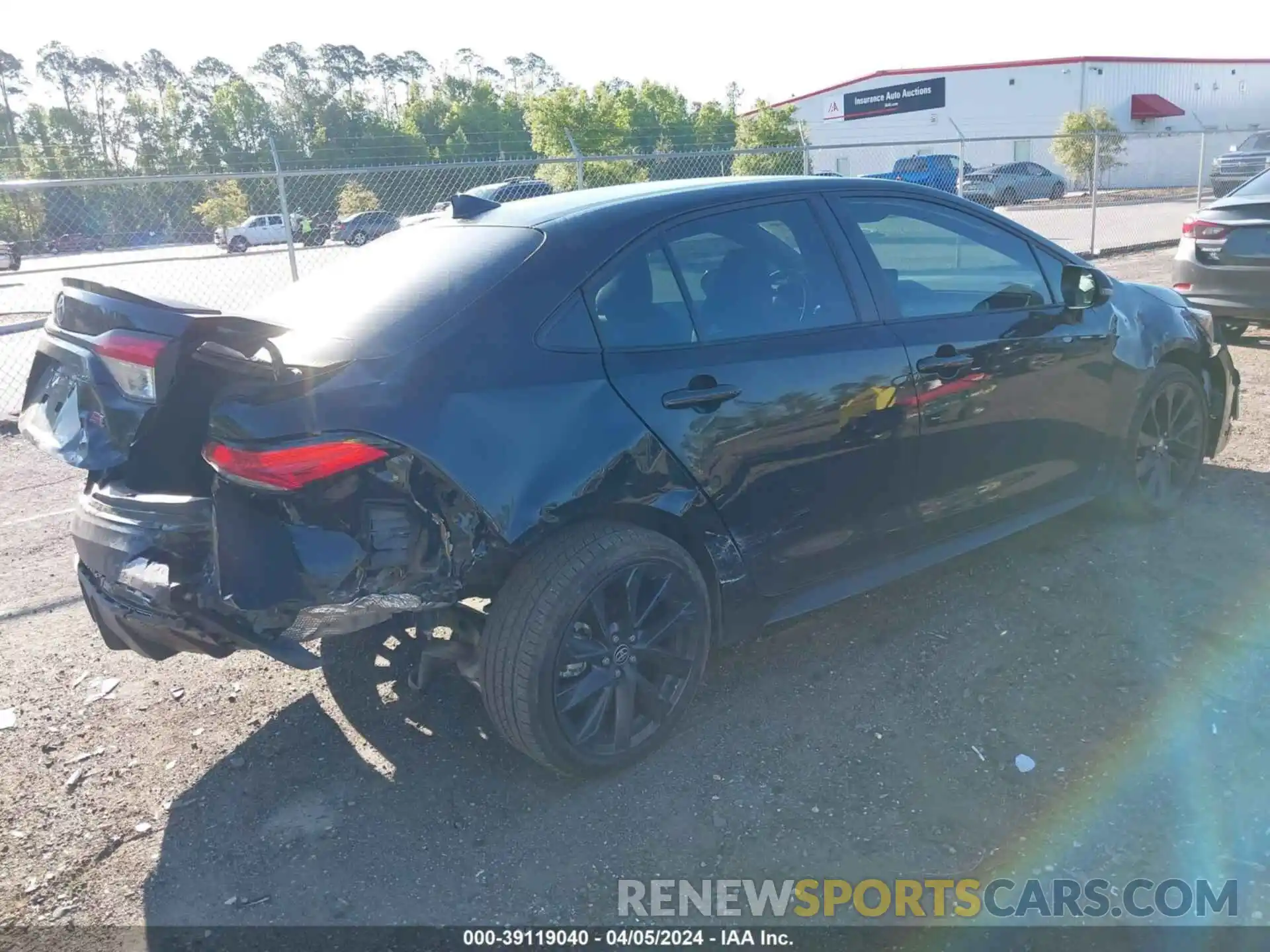 4 Photograph of a damaged car 5YFS4MCE2PP167892 TOYOTA COROLLA 2023