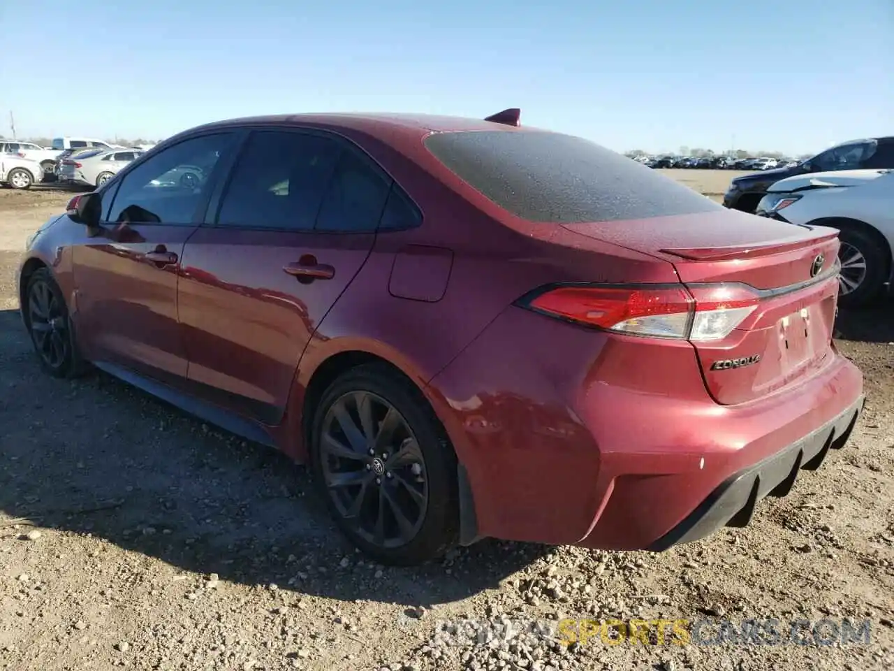 2 Photograph of a damaged car 5YFS4MCE3PP143438 TOYOTA COROLLA 2023