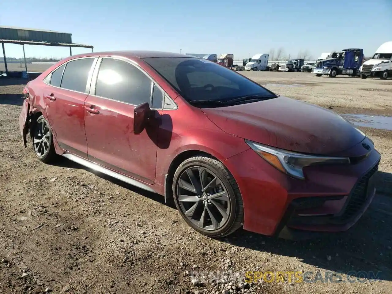 4 Photograph of a damaged car 5YFS4MCE3PP143438 TOYOTA COROLLA 2023