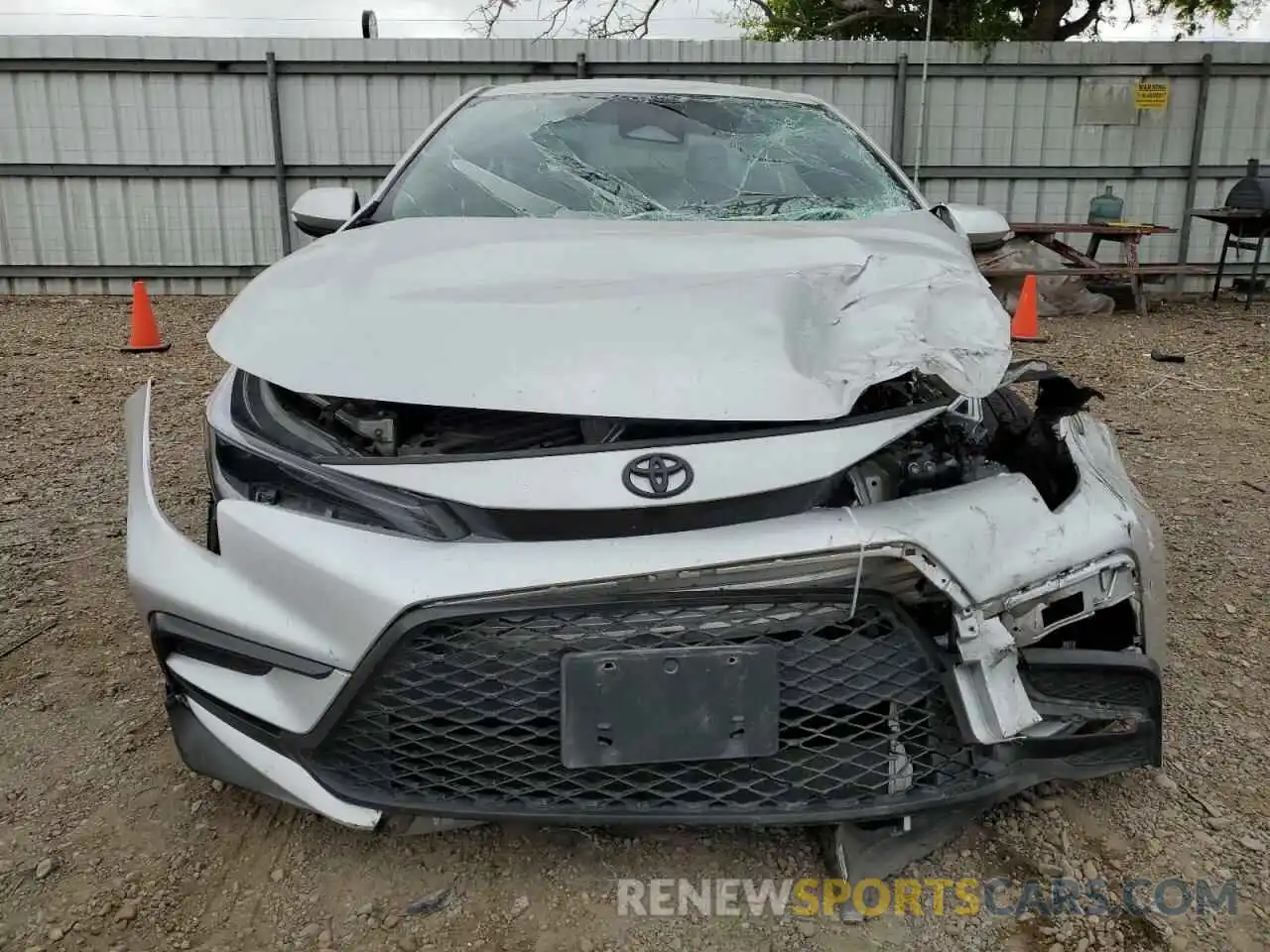 5 Photograph of a damaged car 5YFS4MCE3PP167058 TOYOTA COROLLA 2023