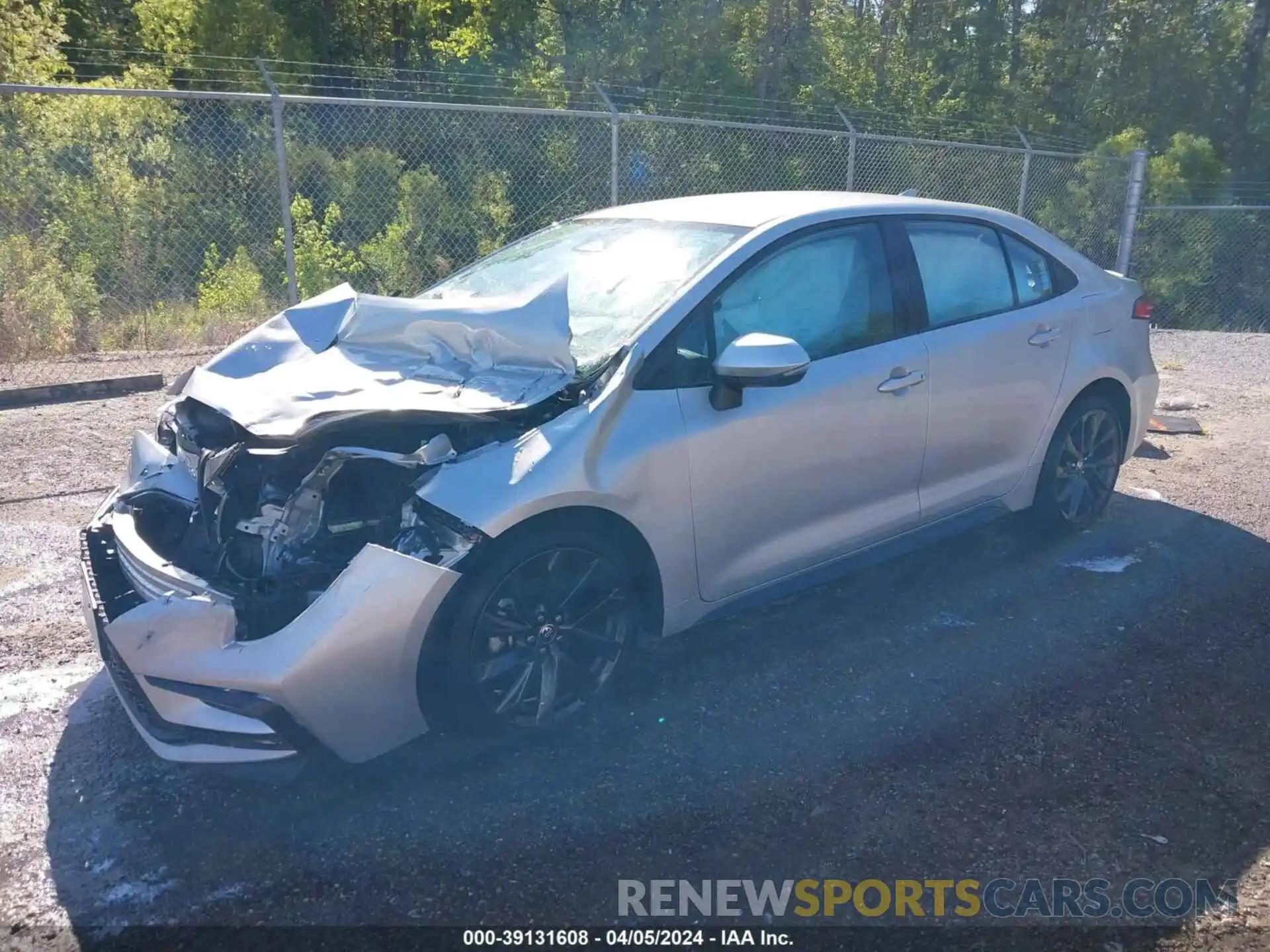 2 Photograph of a damaged car 5YFS4MCE5PP158846 TOYOTA COROLLA 2023