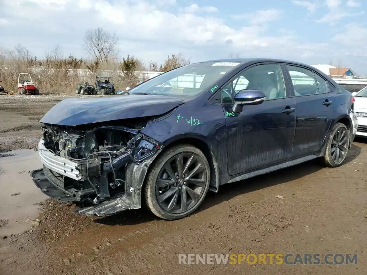 1 Photograph of a damaged car 5YFS4MCE6PP141179 TOYOTA COROLLA 2023