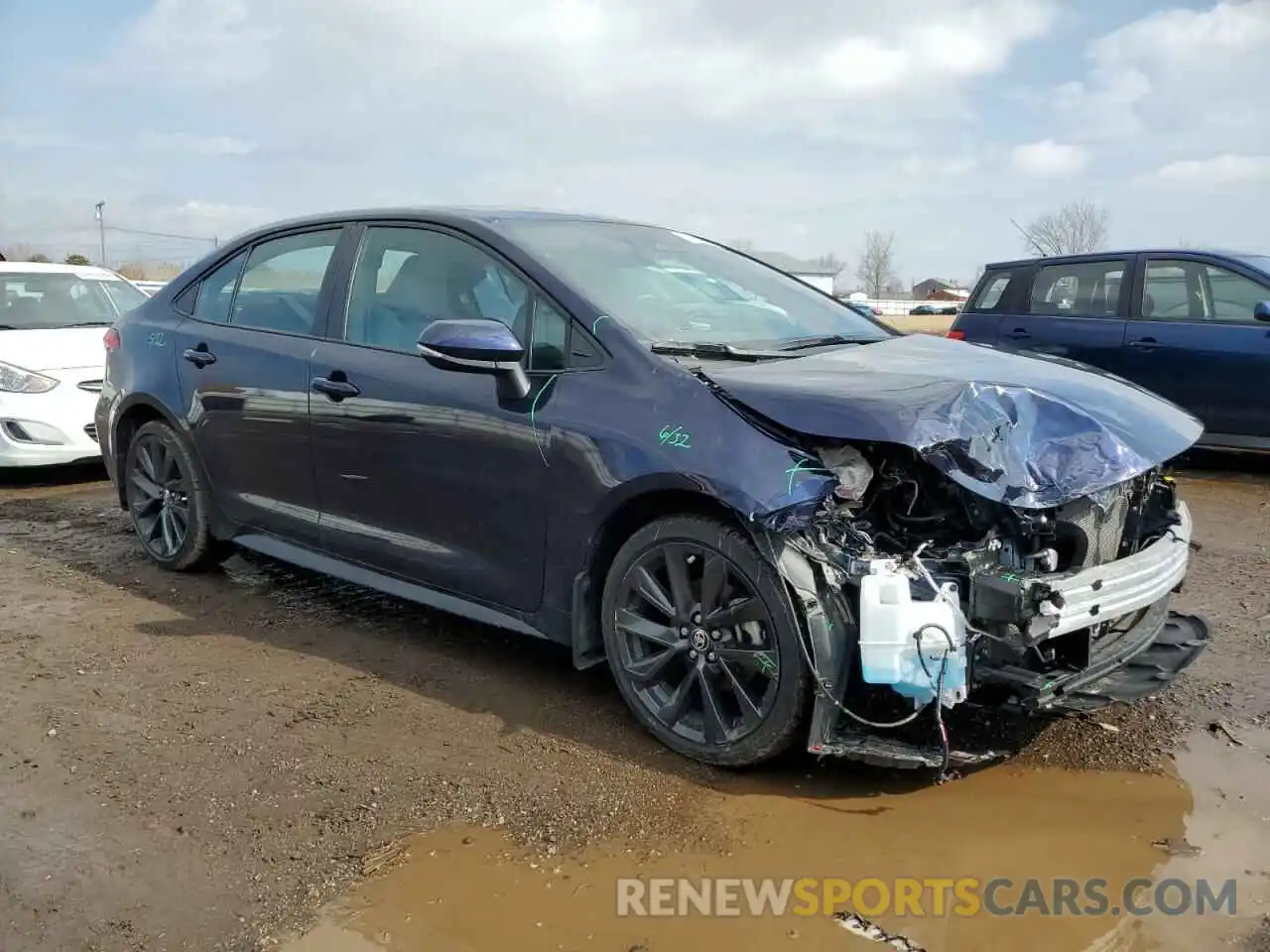 4 Photograph of a damaged car 5YFS4MCE6PP141179 TOYOTA COROLLA 2023