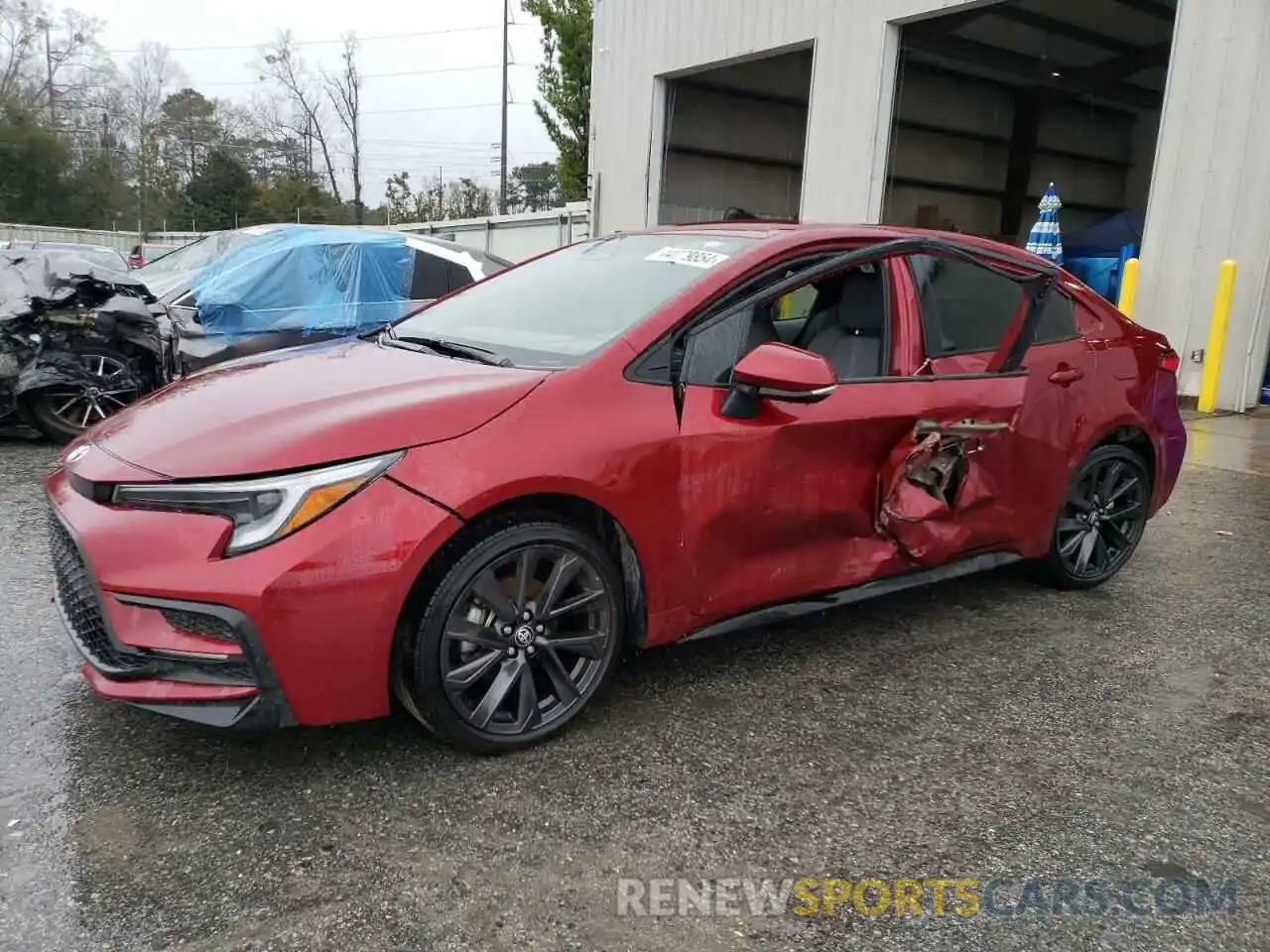 1 Photograph of a damaged car 5YFS4MCE6PP151257 TOYOTA COROLLA 2023