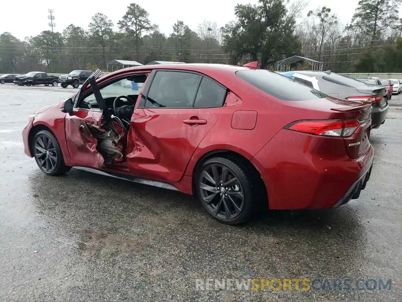 2 Photograph of a damaged car 5YFS4MCE6PP151257 TOYOTA COROLLA 2023