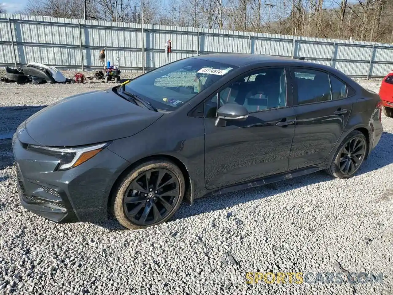 1 Photograph of a damaged car 5YFS4MCE6PP160816 TOYOTA COROLLA 2023