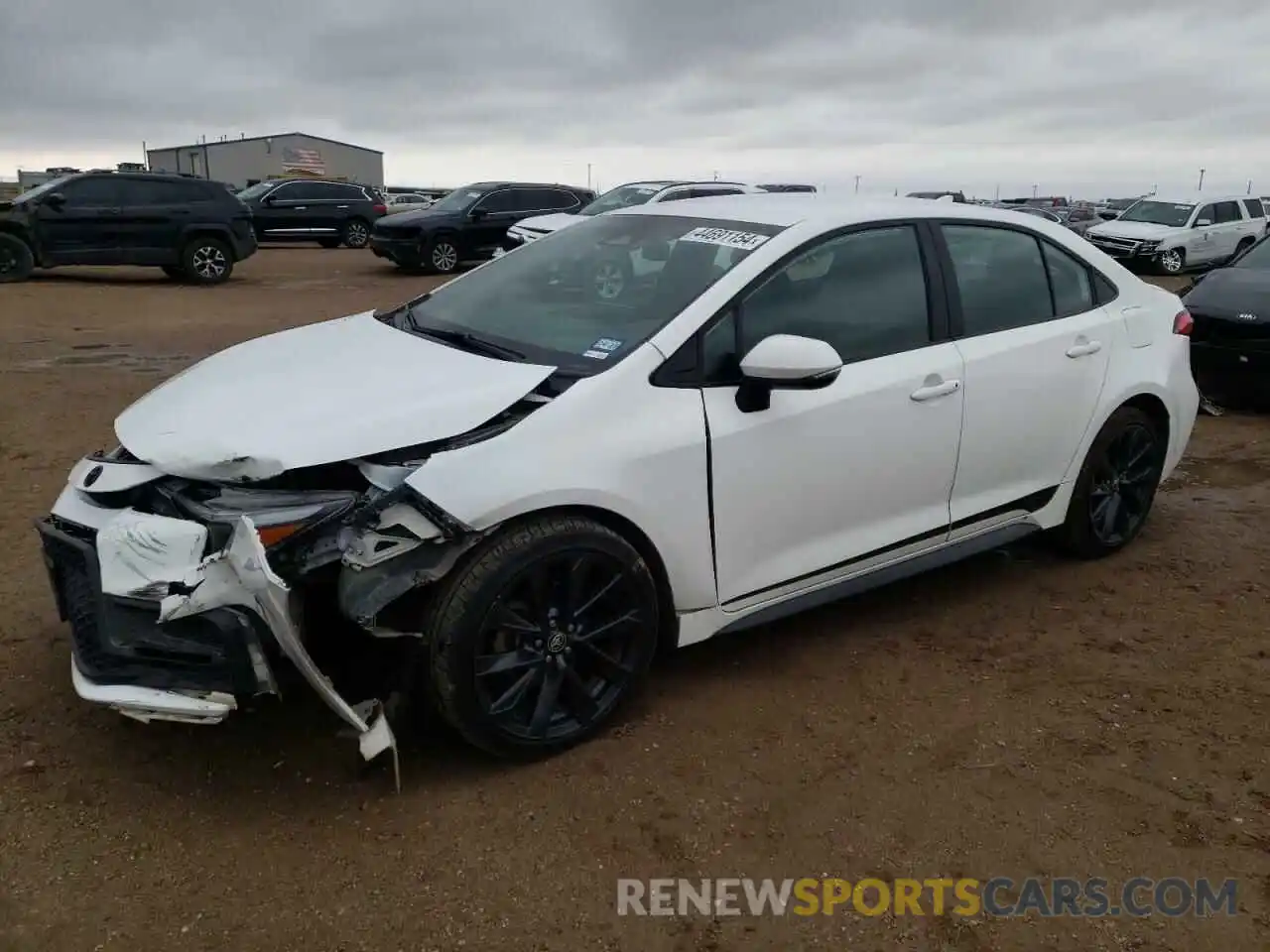 1 Photograph of a damaged car 5YFS4MCE7PP152742 TOYOTA COROLLA 2023