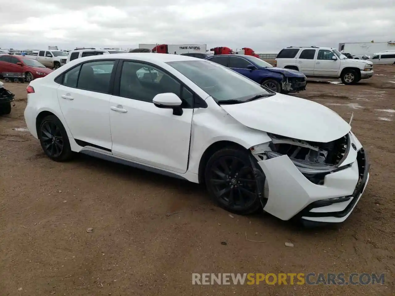 4 Photograph of a damaged car 5YFS4MCE7PP152742 TOYOTA COROLLA 2023