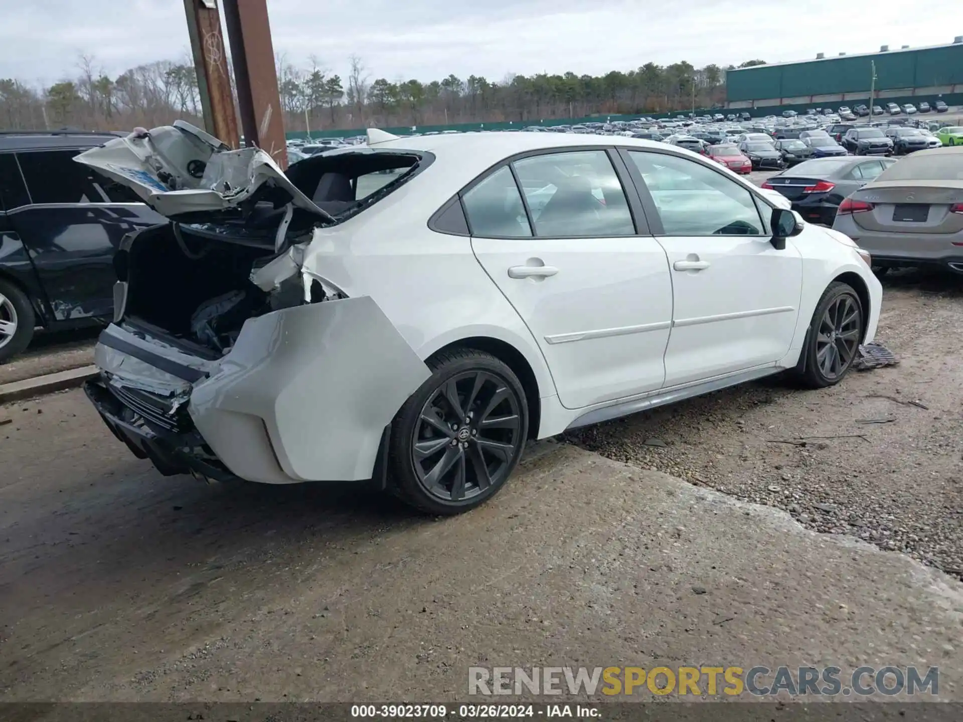 4 Photograph of a damaged car 5YFS4MCE7PP165958 TOYOTA COROLLA 2023