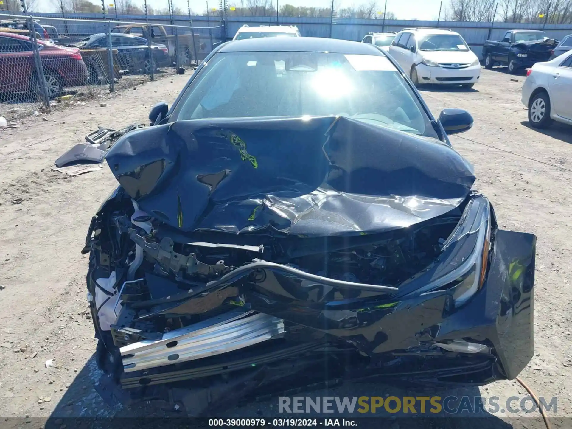 12 Photograph of a damaged car 5YFS4MCE9PP158428 TOYOTA COROLLA 2023