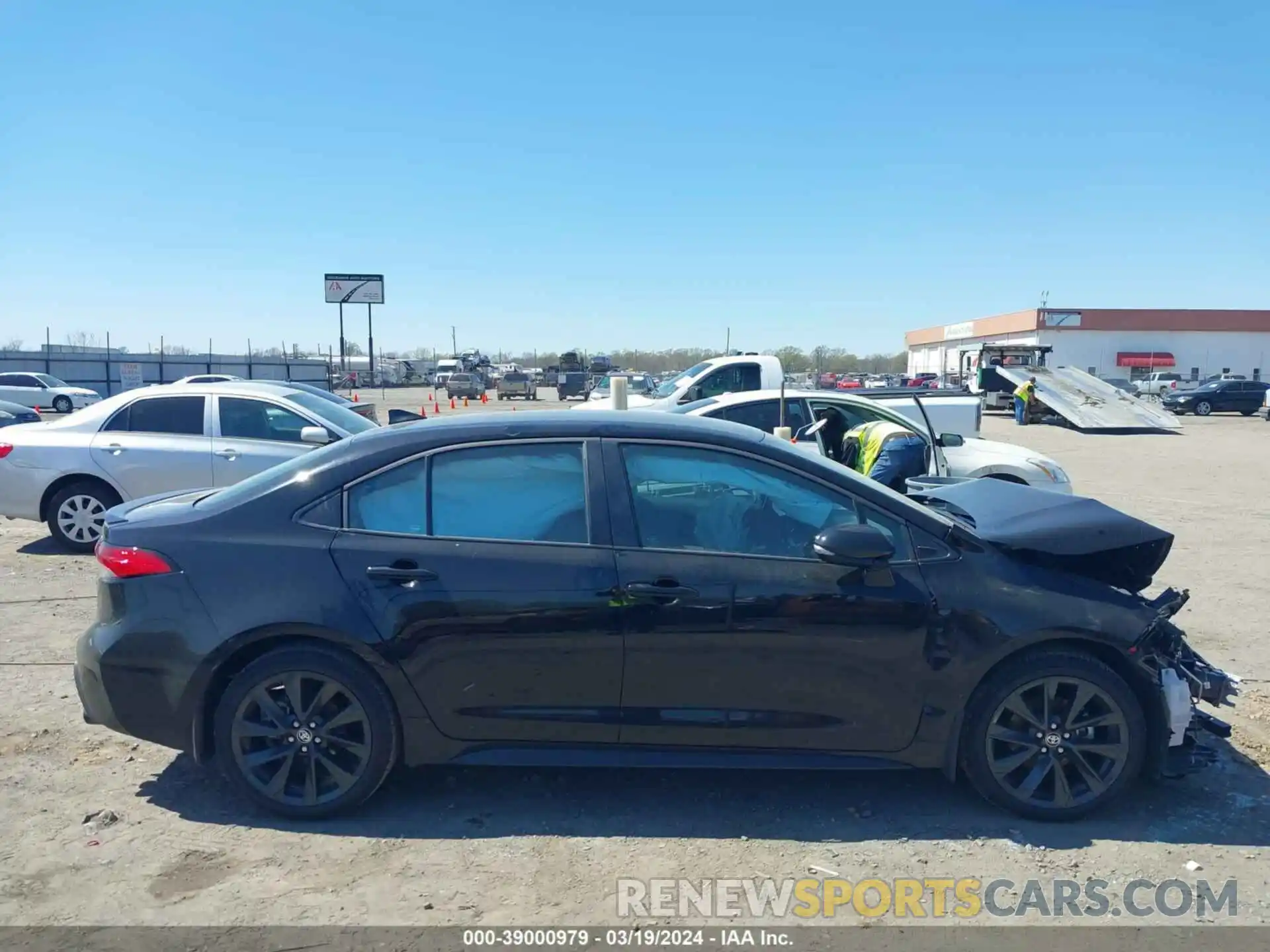 13 Photograph of a damaged car 5YFS4MCE9PP158428 TOYOTA COROLLA 2023