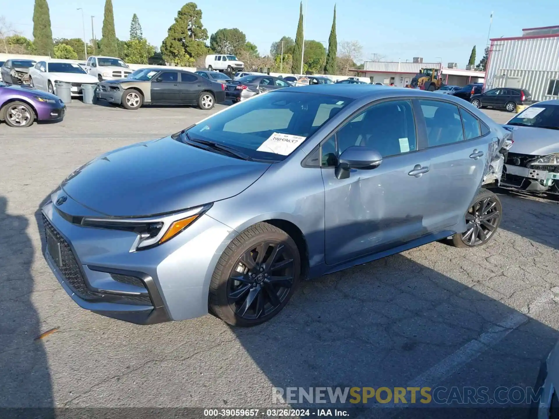 2 Photograph of a damaged car 5YFS4MCE9PP165119 TOYOTA COROLLA 2023