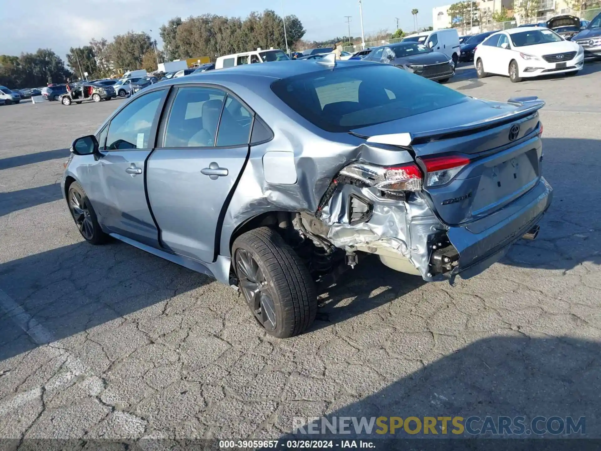 3 Photograph of a damaged car 5YFS4MCE9PP165119 TOYOTA COROLLA 2023