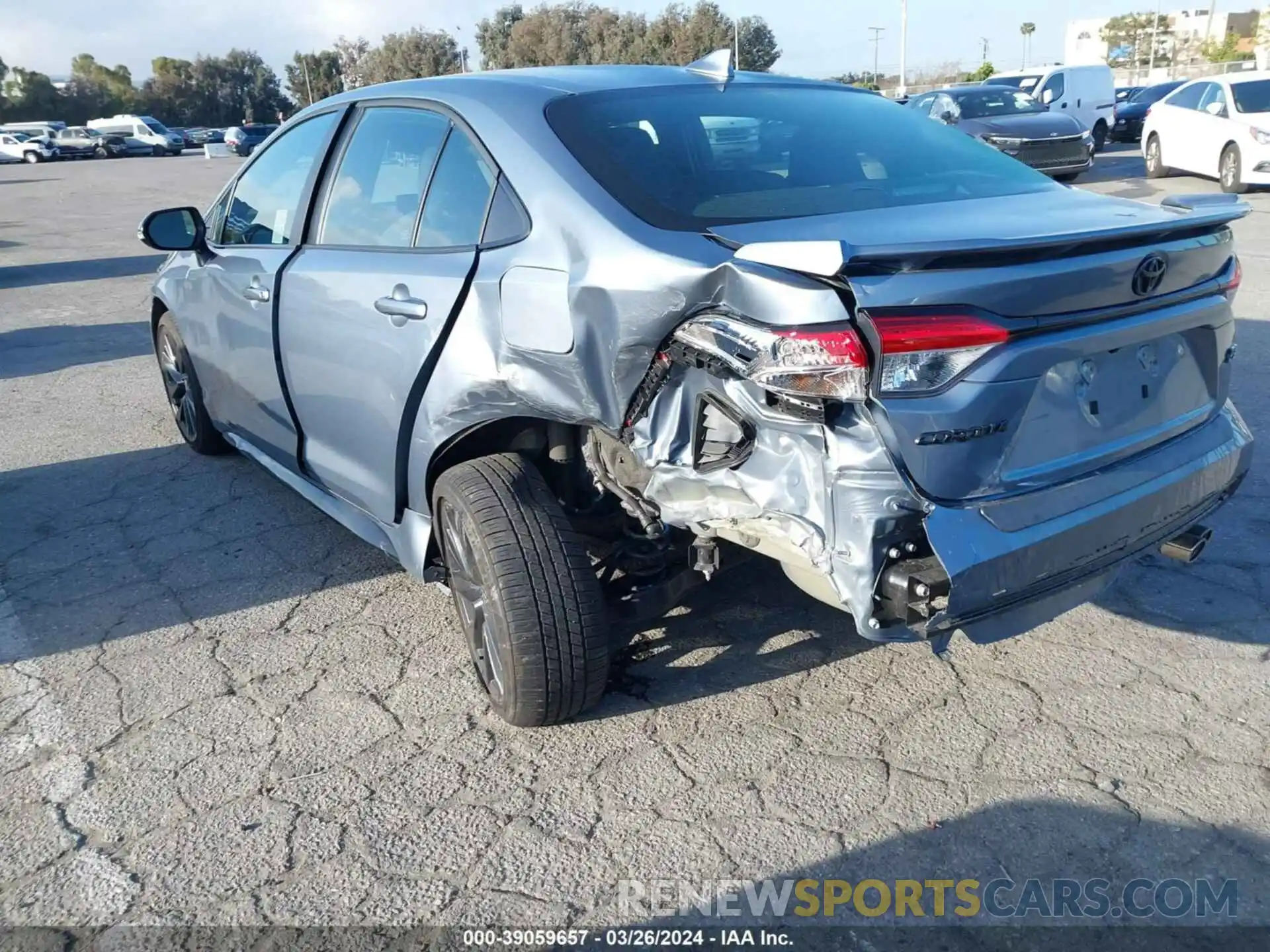 6 Photograph of a damaged car 5YFS4MCE9PP165119 TOYOTA COROLLA 2023