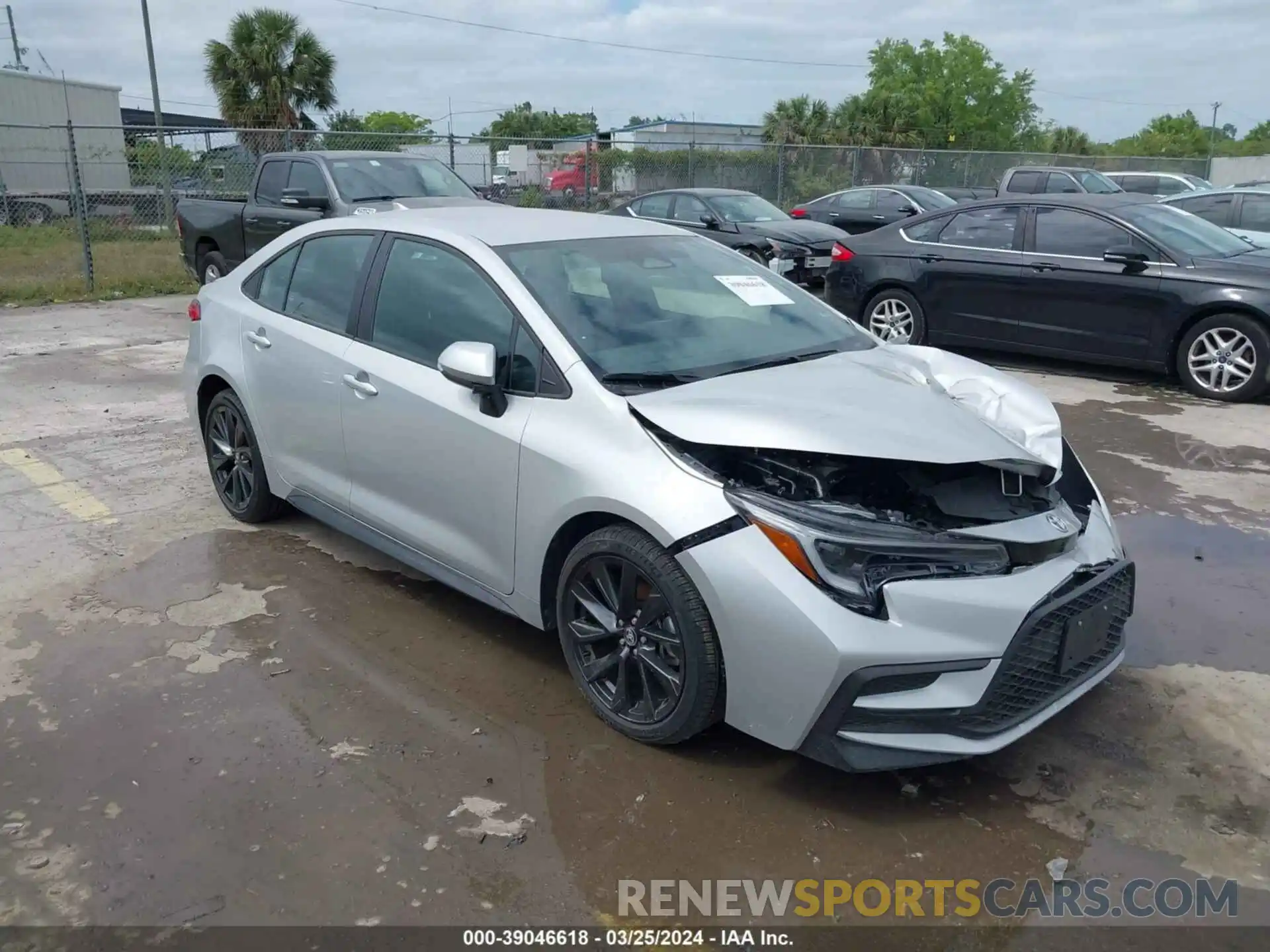 1 Photograph of a damaged car 5YFS4MCEXPP144618 TOYOTA COROLLA 2023