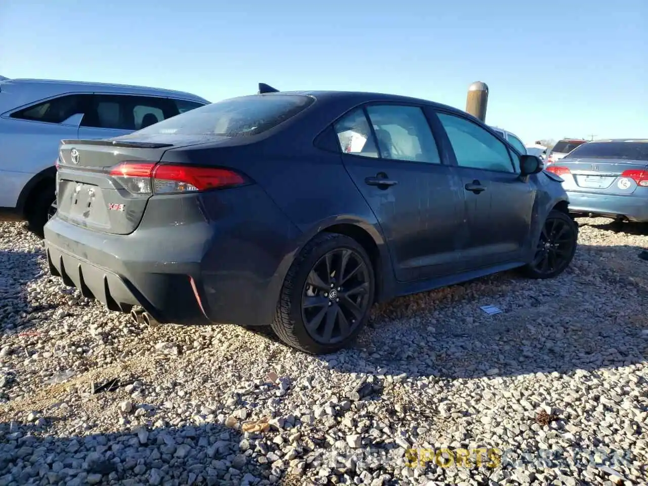 3 Photograph of a damaged car 5YFT4MCE0PP157995 TOYOTA COROLLA 2023