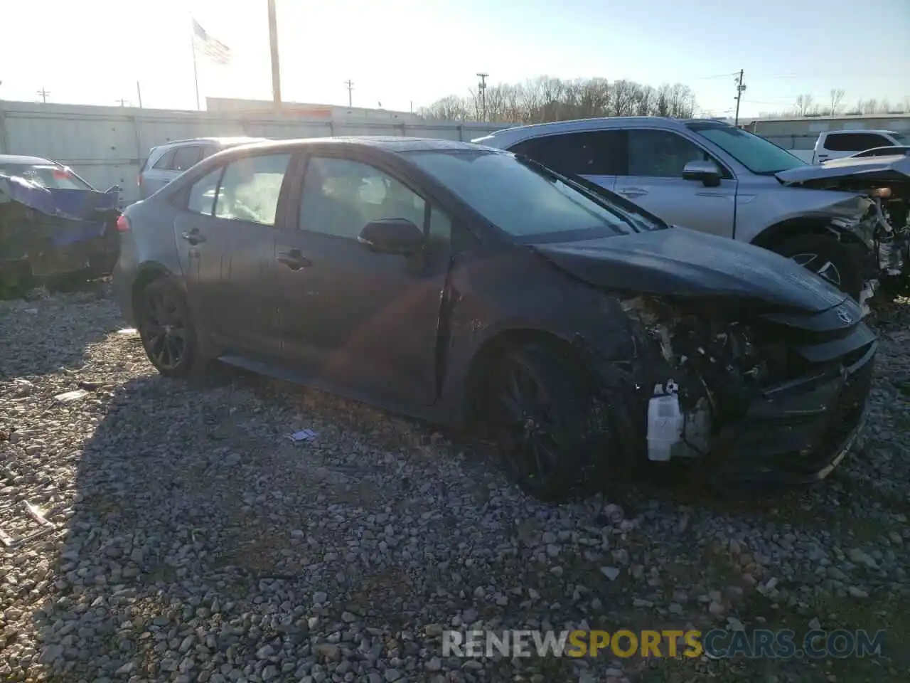 4 Photograph of a damaged car 5YFT4MCE0PP157995 TOYOTA COROLLA 2023