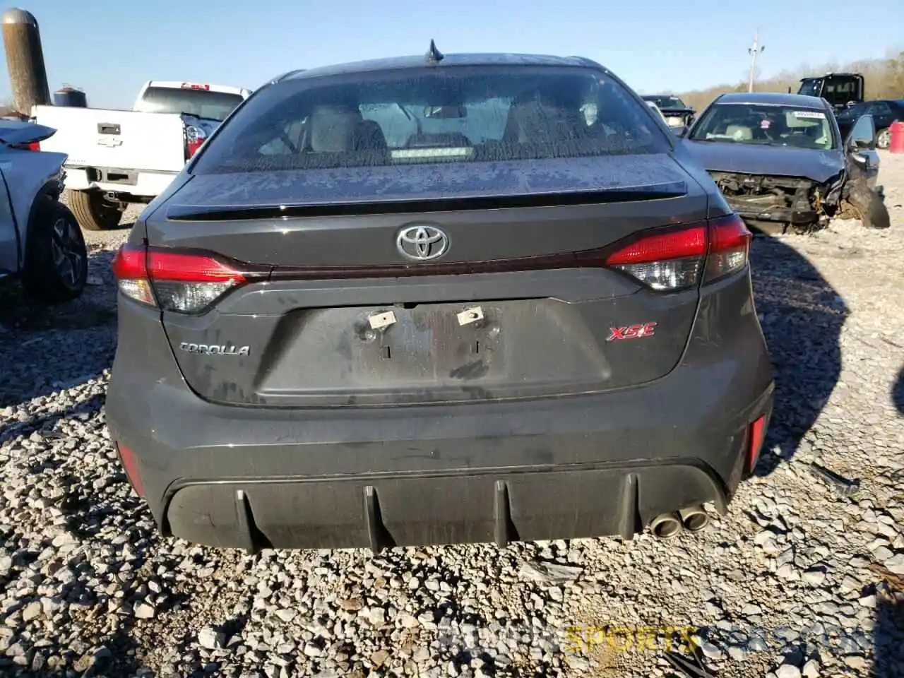 6 Photograph of a damaged car 5YFT4MCE0PP157995 TOYOTA COROLLA 2023