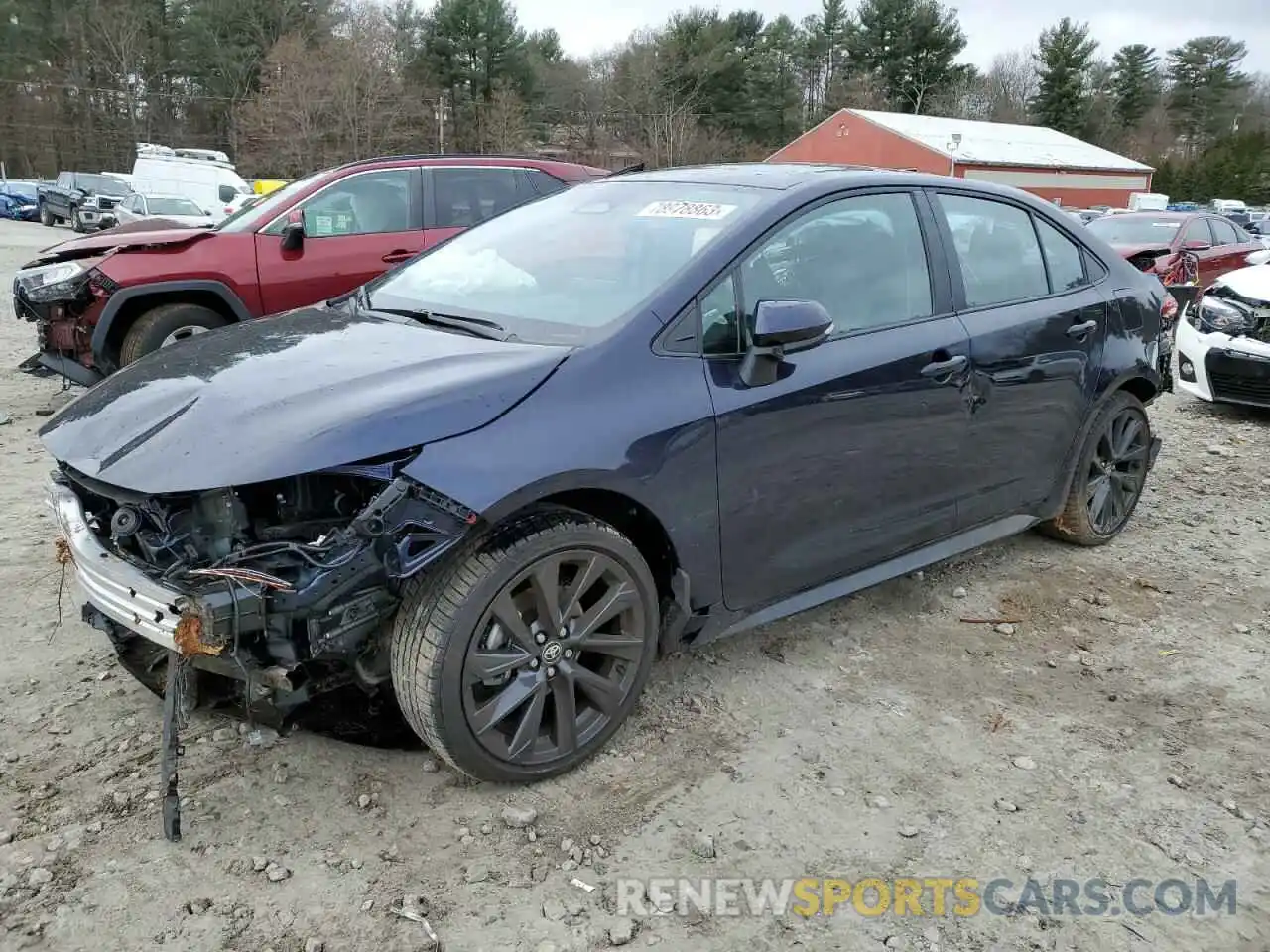 1 Photograph of a damaged car 5YFT4MCE2PP164818 TOYOTA COROLLA 2023