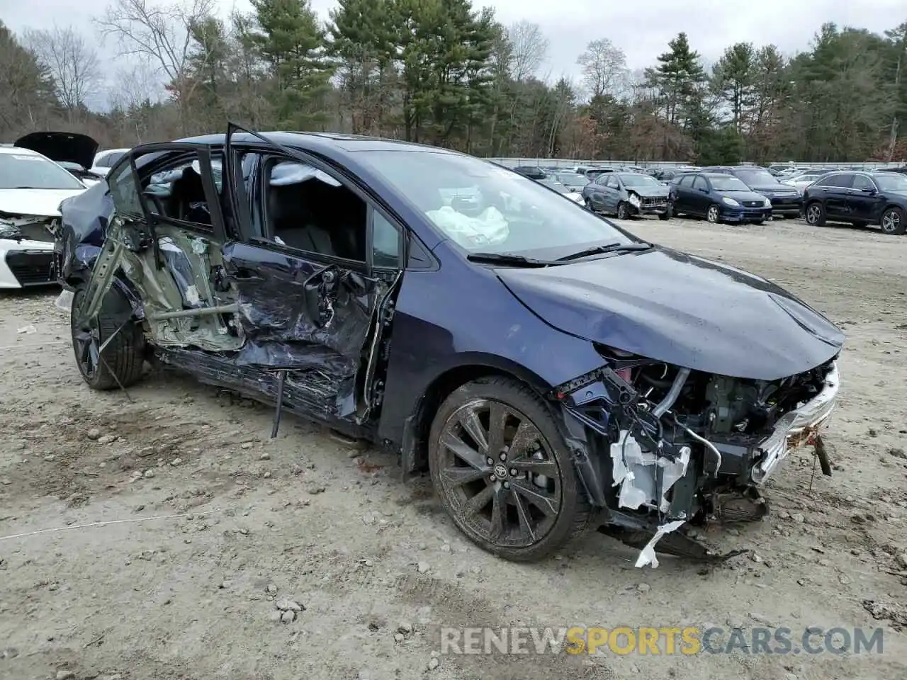 4 Photograph of a damaged car 5YFT4MCE2PP164818 TOYOTA COROLLA 2023