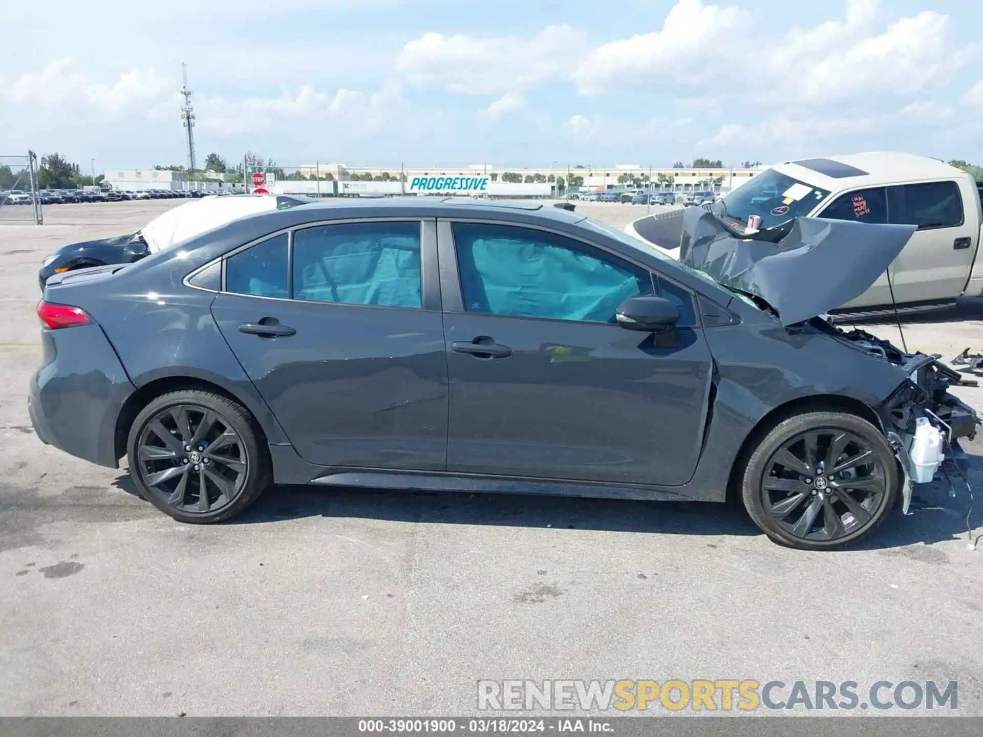 12 Photograph of a damaged car 5YFT4MCE3PP166593 TOYOTA COROLLA 2023