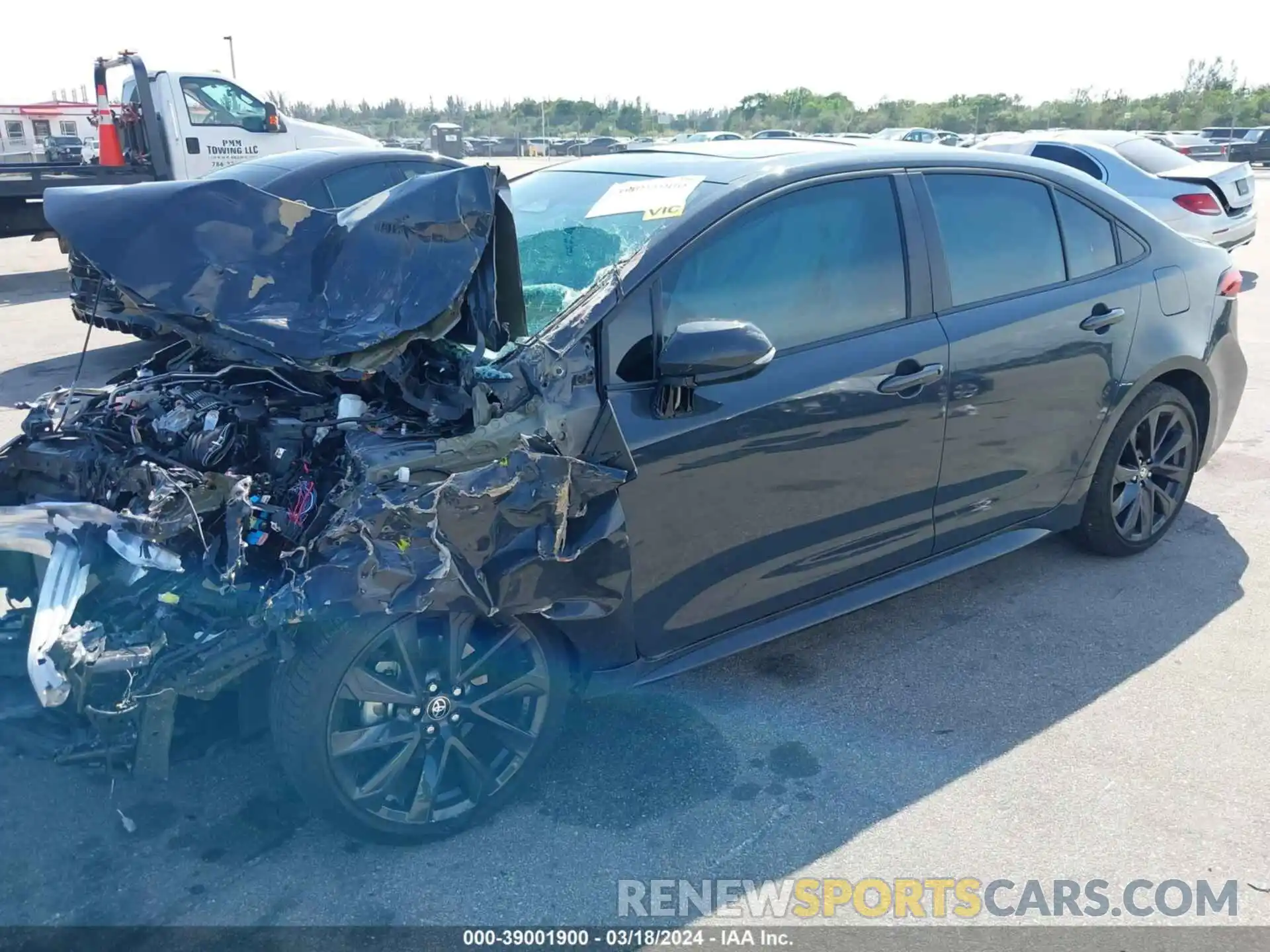 2 Photograph of a damaged car 5YFT4MCE3PP166593 TOYOTA COROLLA 2023